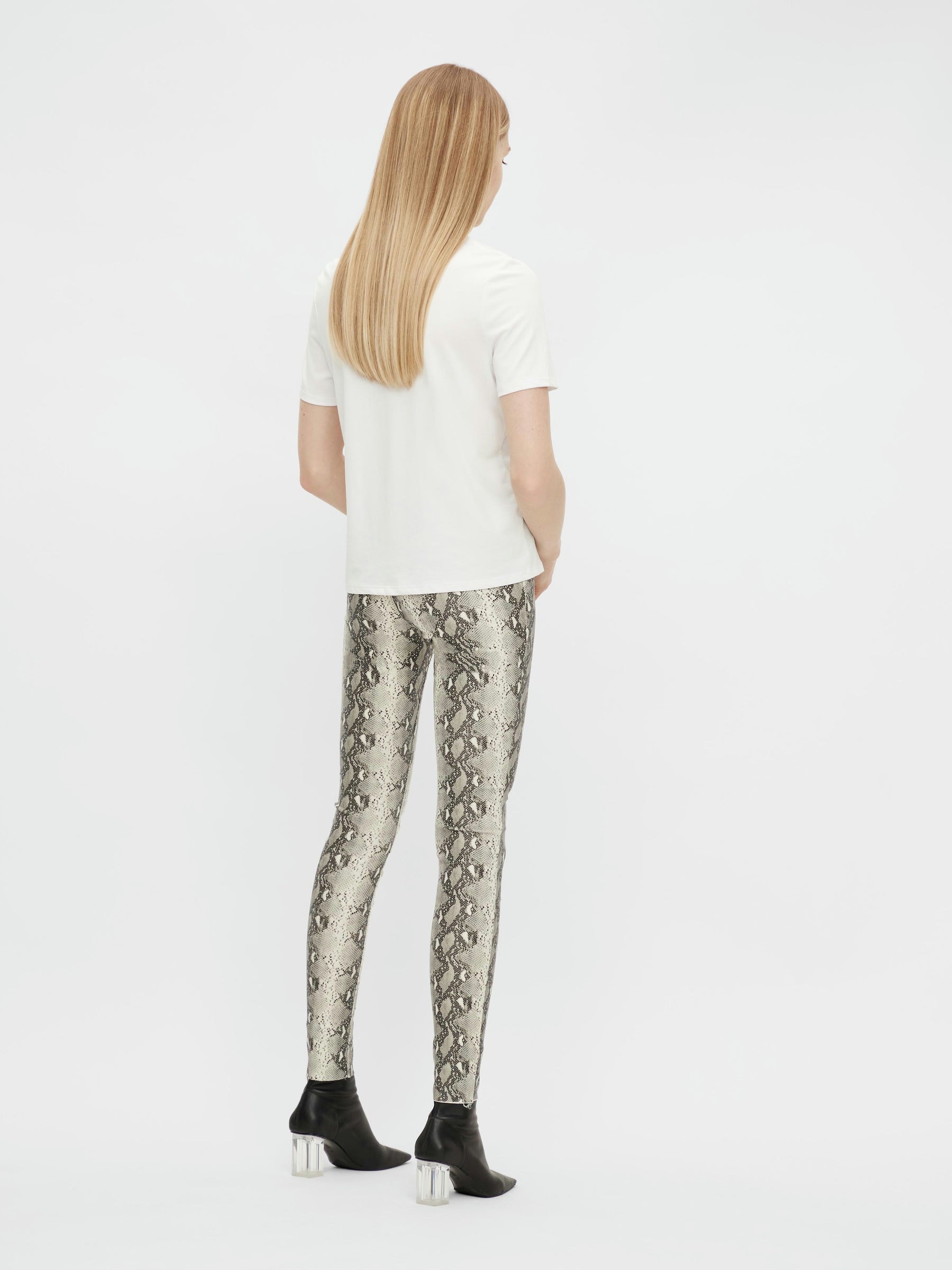 object-leggings-coated-glitzer-slim-mid-waist-damen image 3