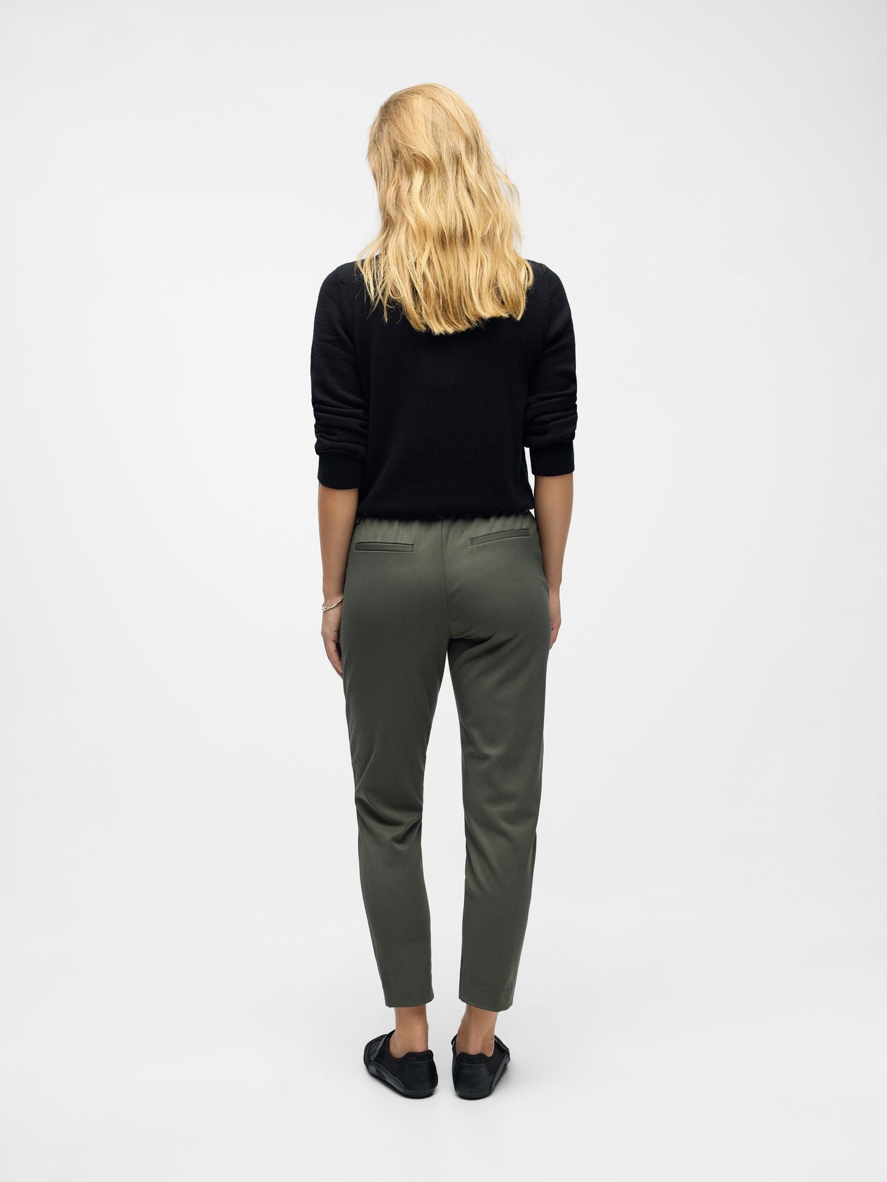 object-objlisa-slim-cropped-stoffhose-mid-waist-2 image 3