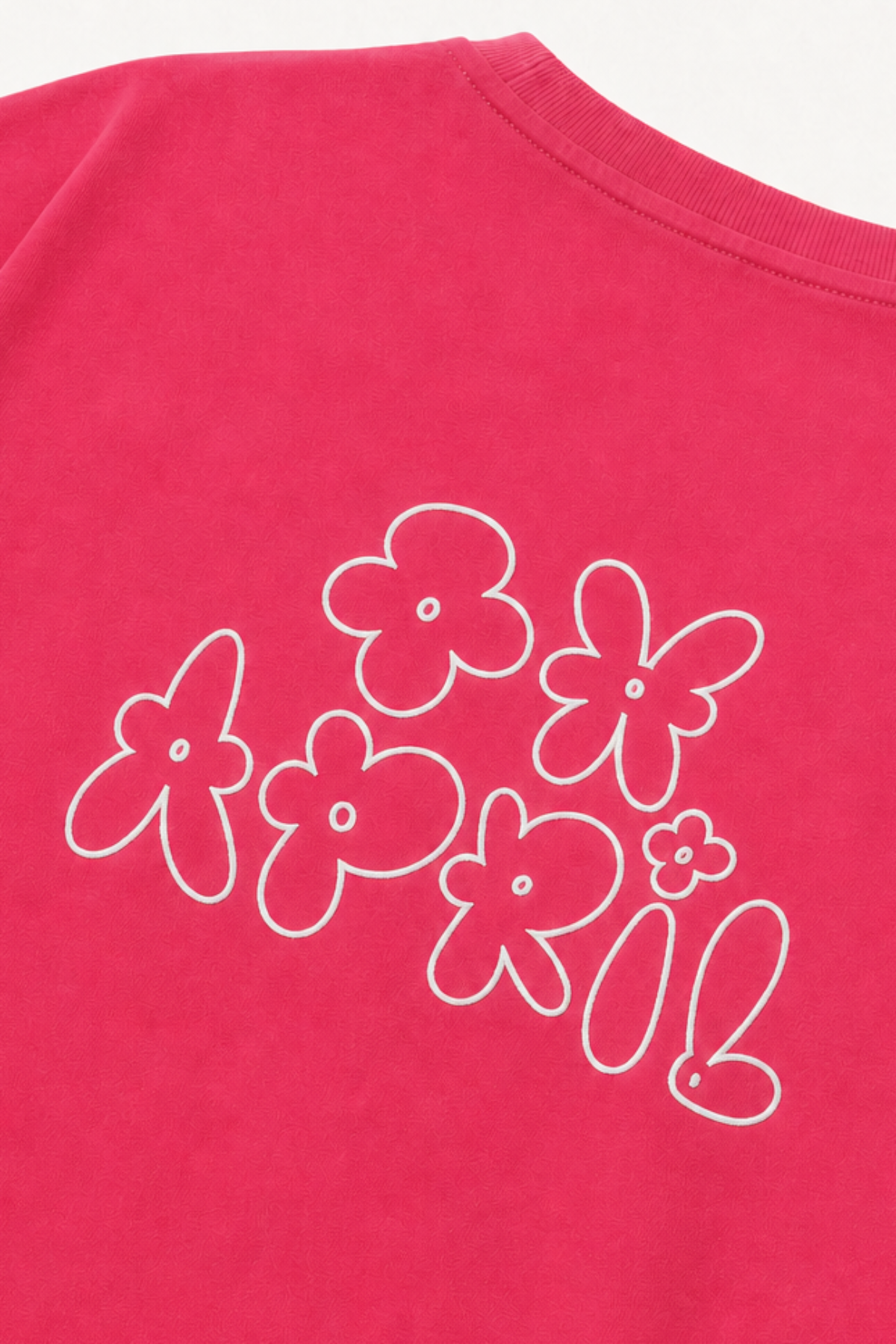 oh-april-bf-t-shirt-flower-raspberry-shirt-oversized-baumwolle image 4