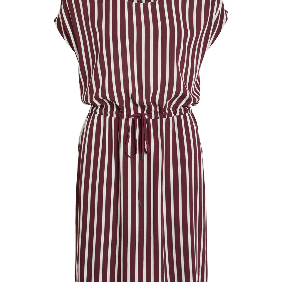 object-midikleid-damen-kurzarm-taschen-100-cm image 1
