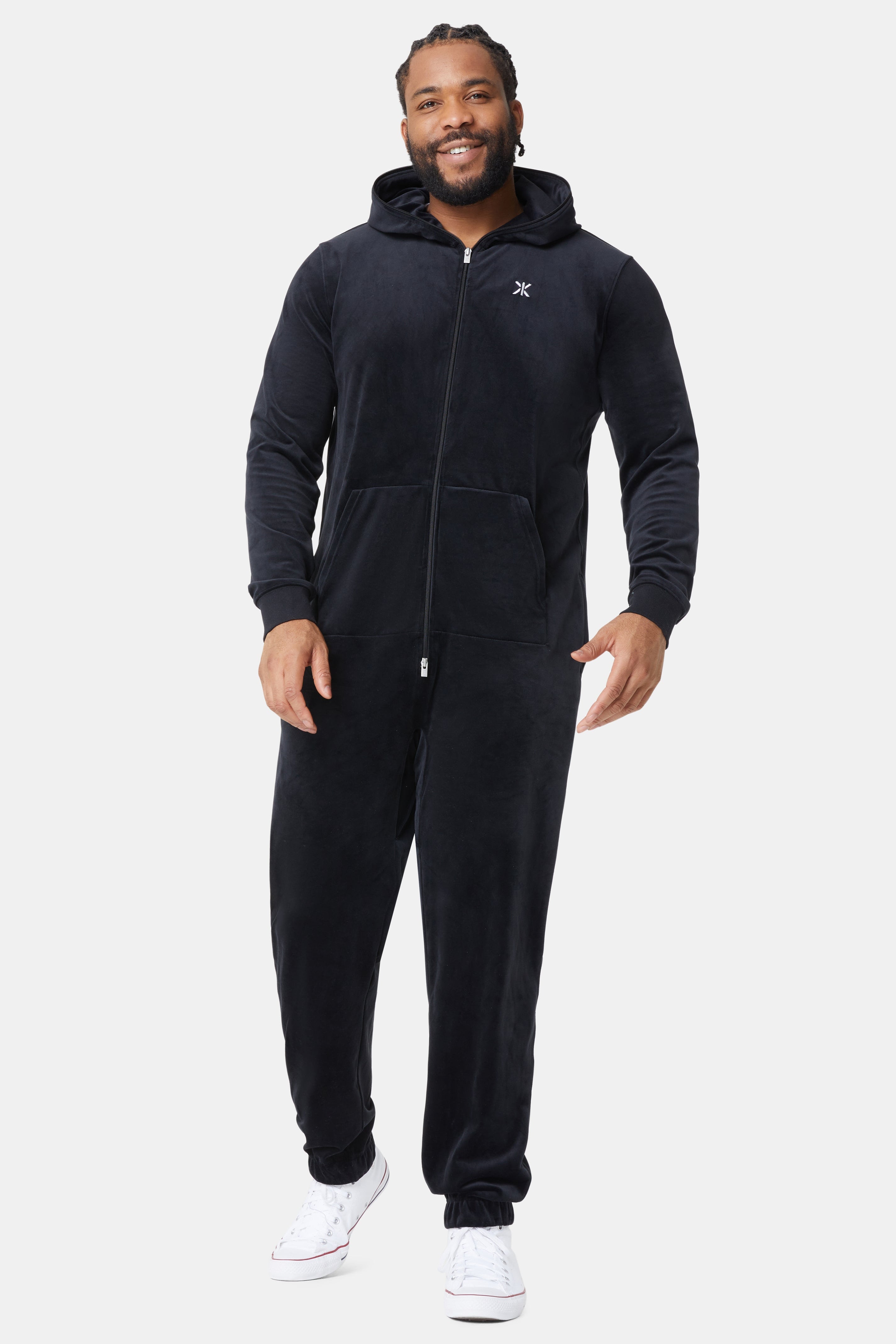 onepiece-original-velvet-jumpsuit-schwarz image 6