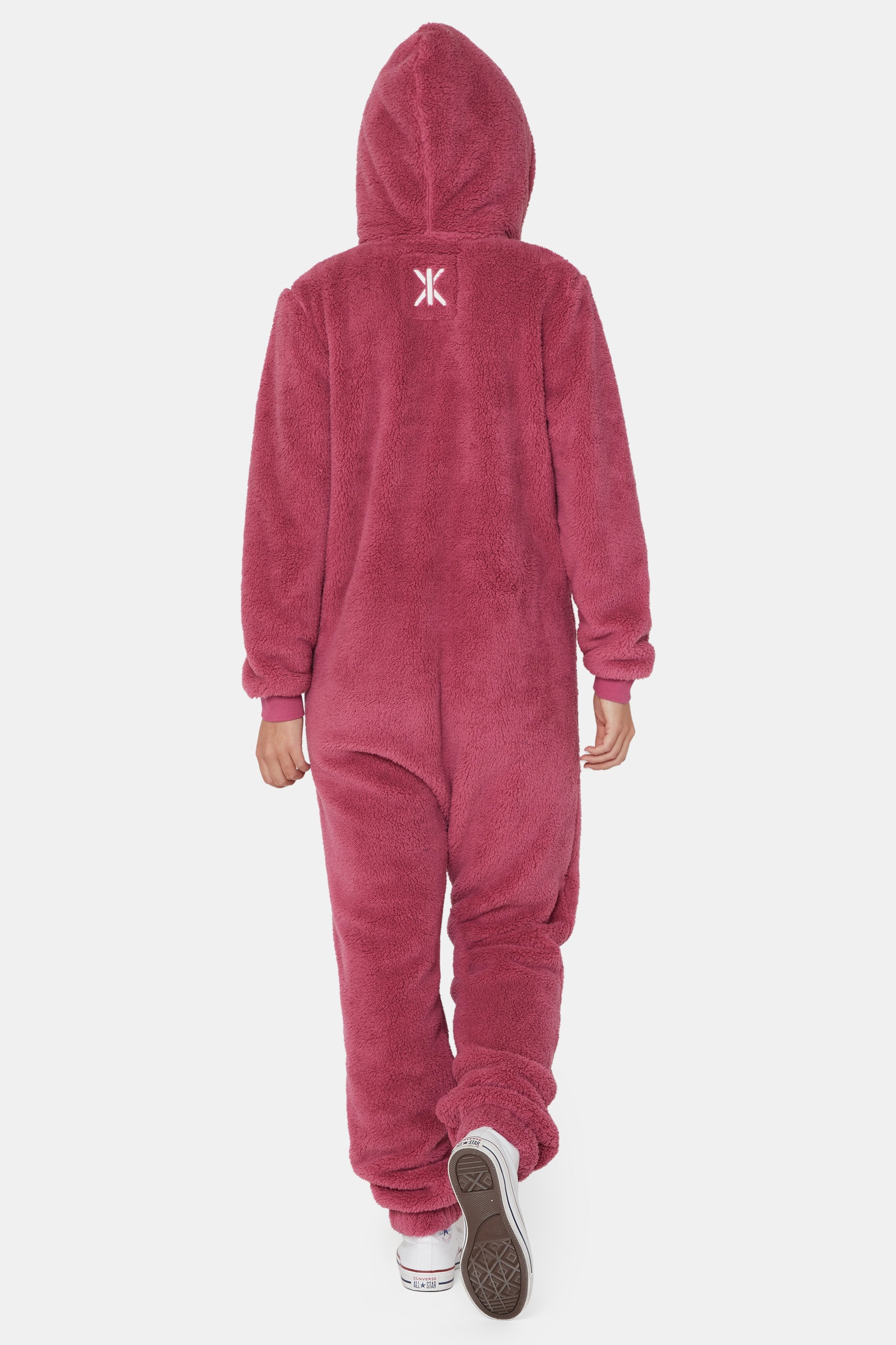 onepiece-puppy-jumpsuit-3-0-damen-overall-dunkelrosa-fleece image 4