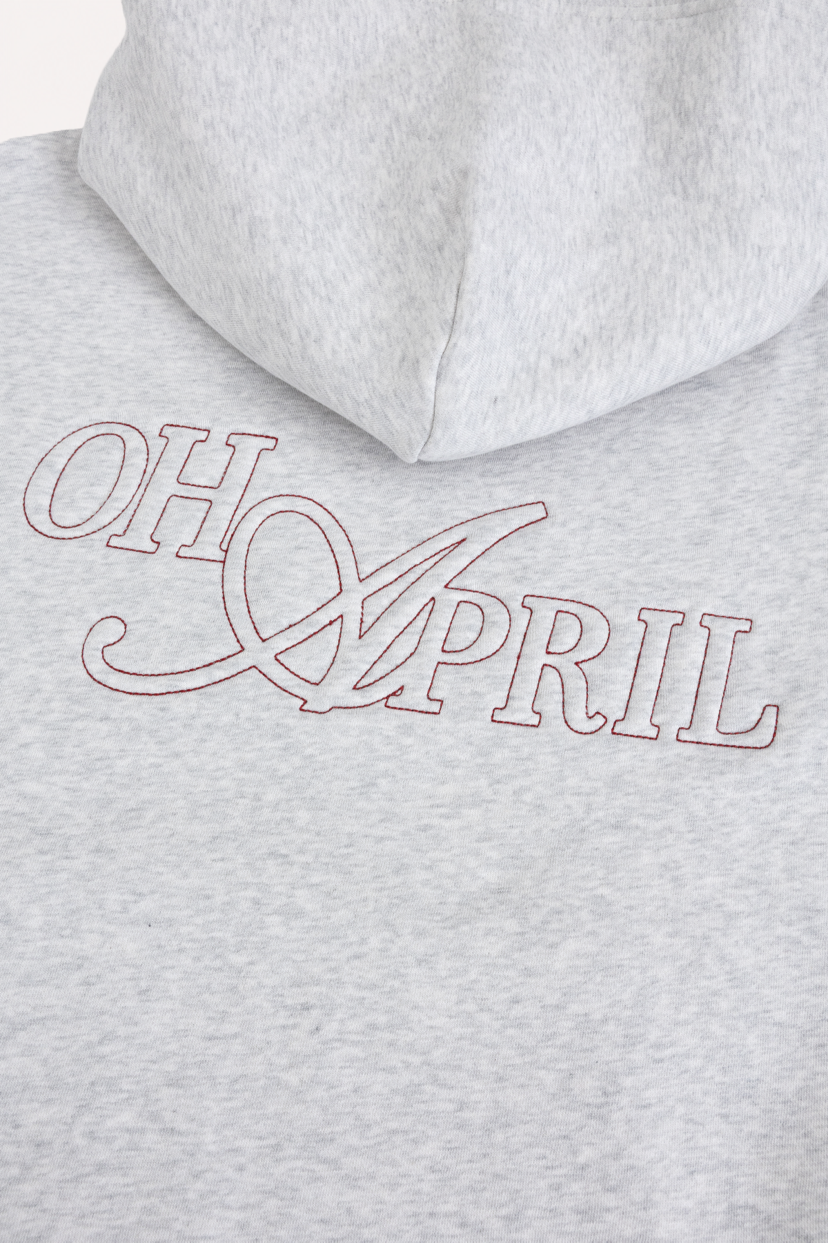 oh-april-oversized-hoodie-grey-melange-stickerei image 4