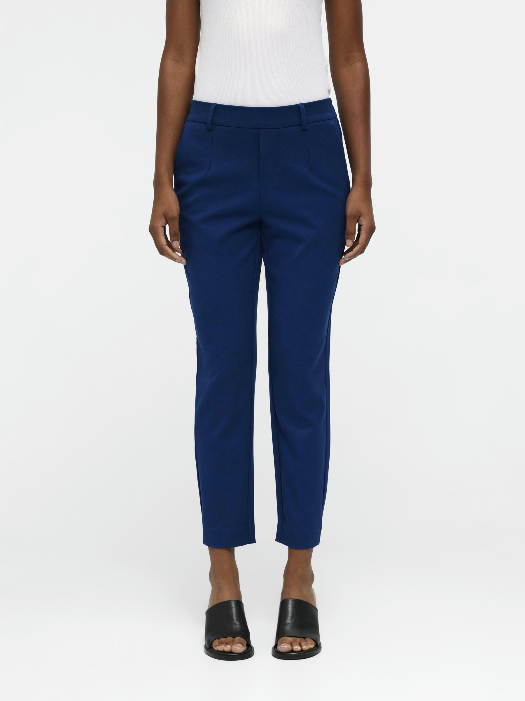 object-objlisa-hose-slim-fit-cropped-mid-waist-stretch image 3