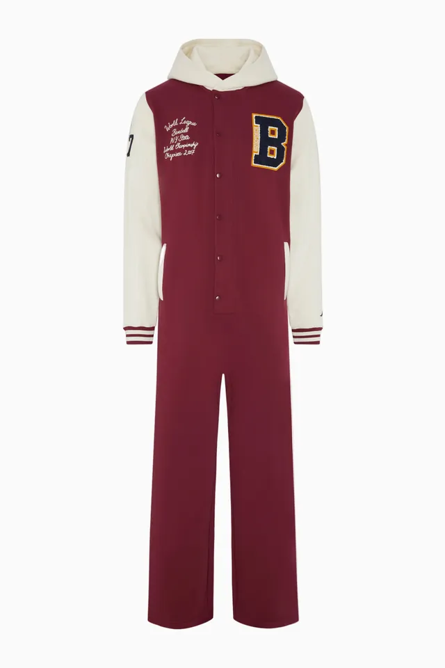 onepiece-university-jumpsuit-red-damen-overall-rot image 1