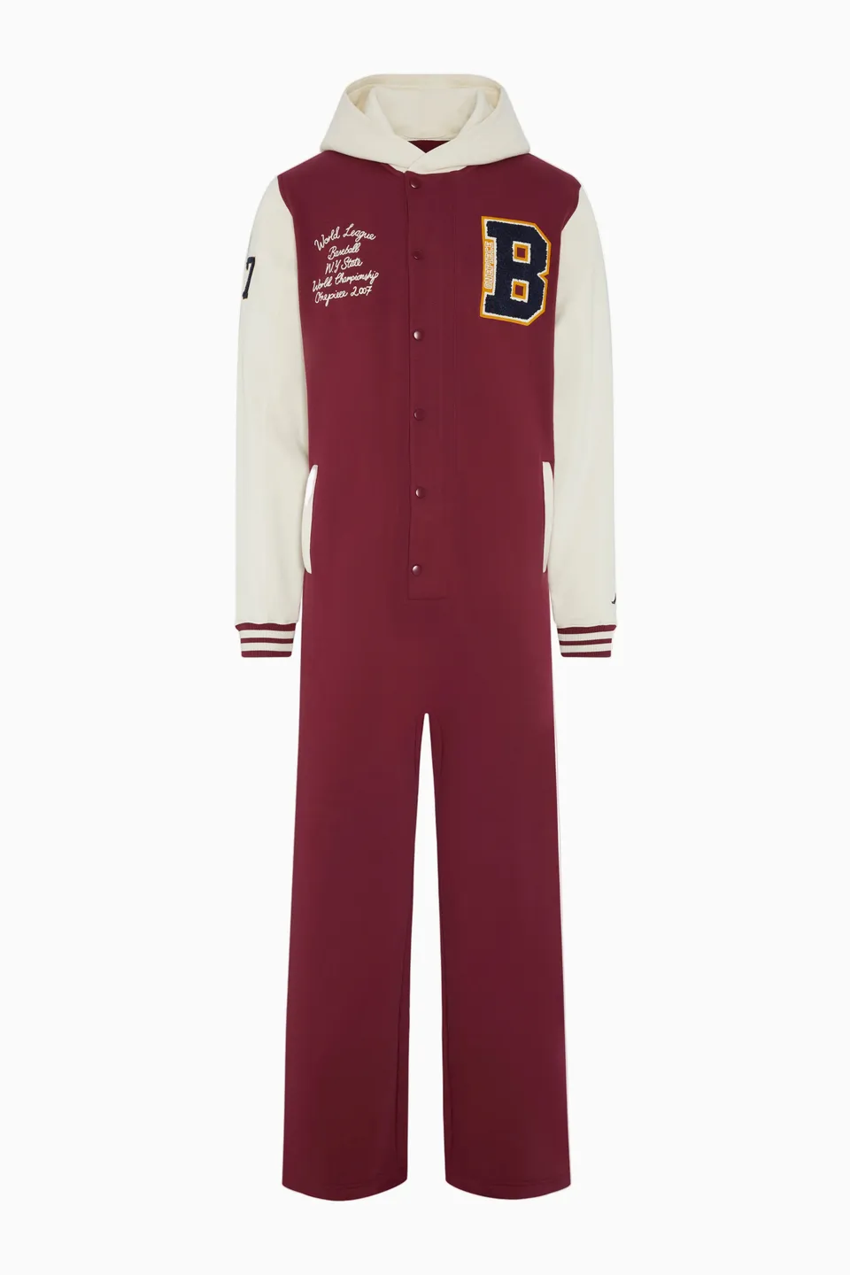 onepiece-university-jumpsuit-red-damen-overall-rot image 1