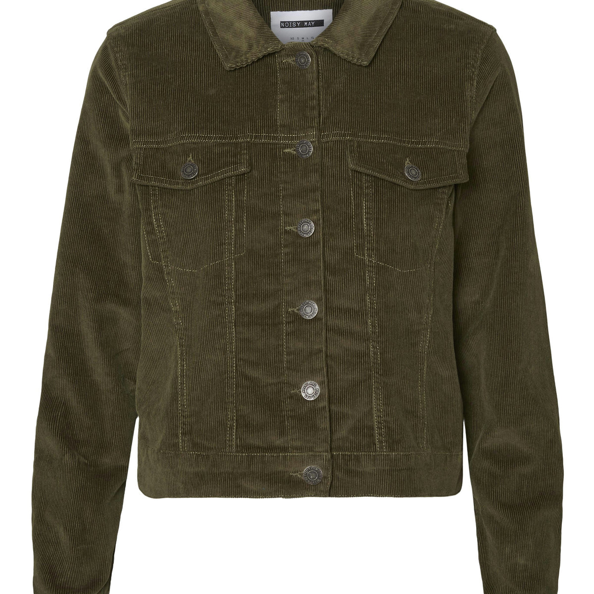 noisy-may-cord-jacke-kordsamt-slim-fit-brusttaschen image 1