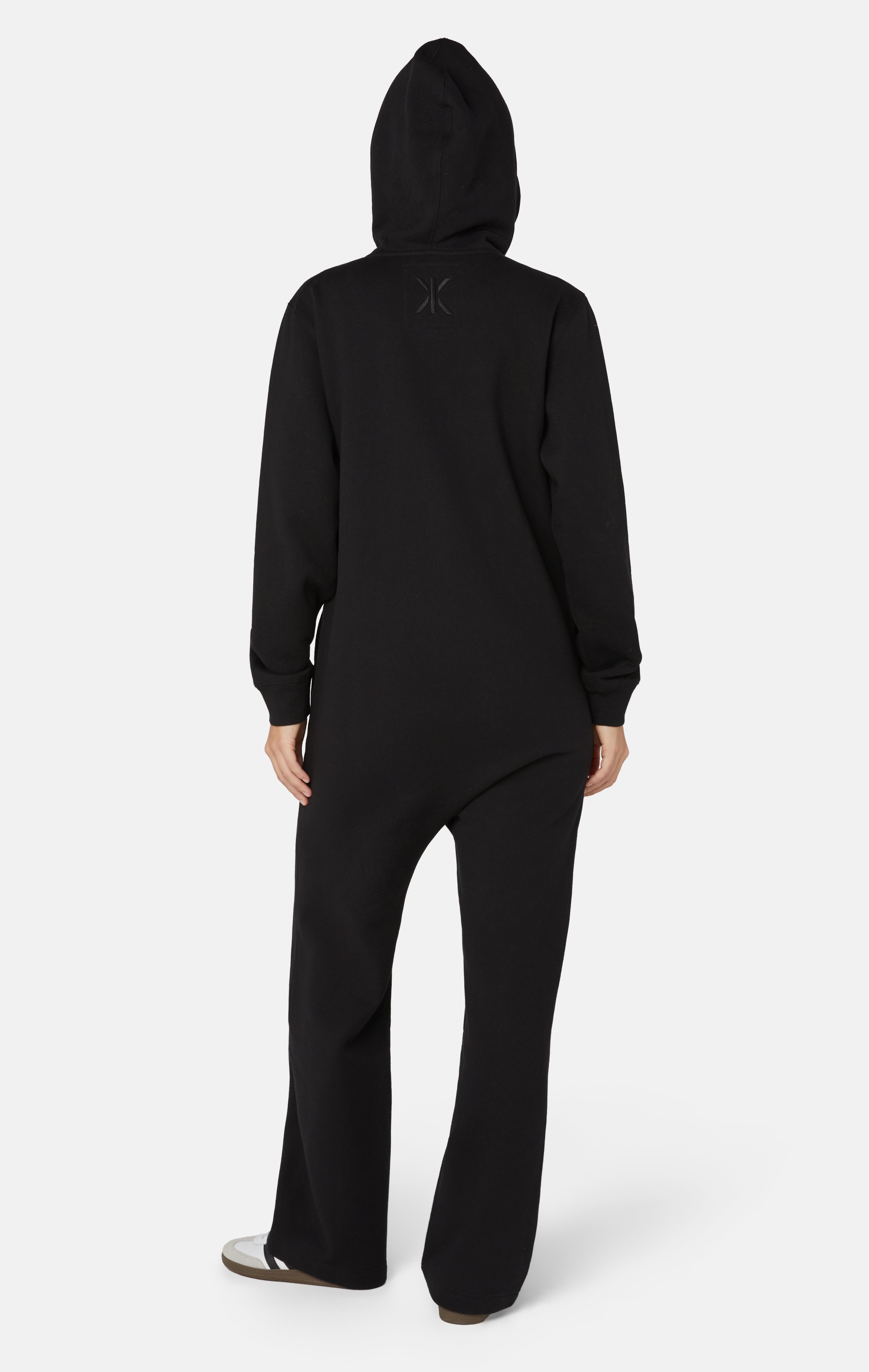 onepiece-straight-leg-jogger-jumpsuit-damen-schwarz-baumwolle image 5