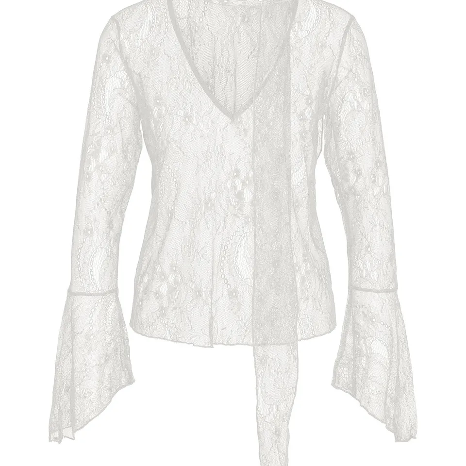 noisy-may-nmida-spitzenbluse-damen-schwarz-langarm image 1