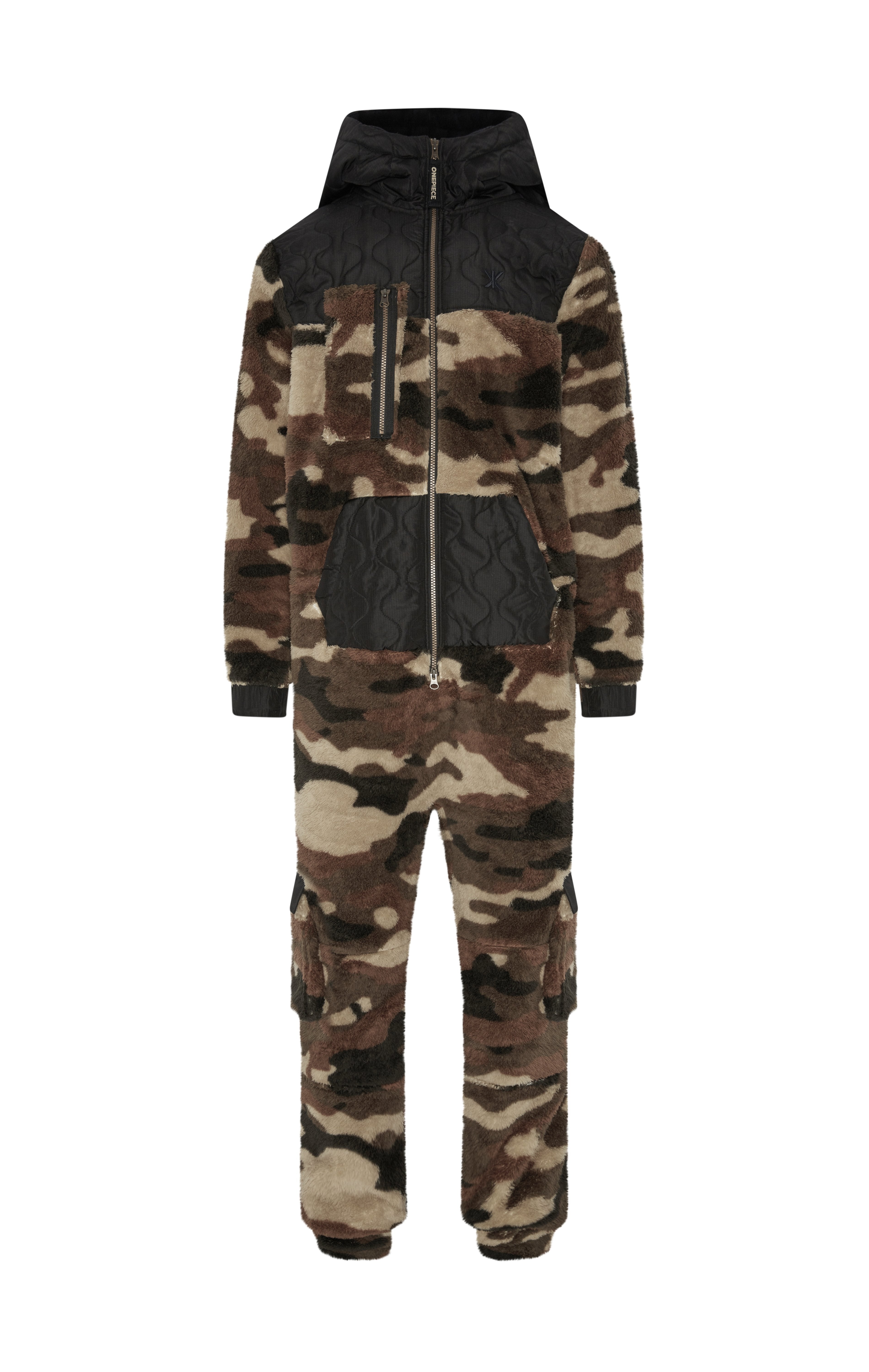 onepiece-puppy-cargo-jumpsuit-overall-camo-fleece-warm image 1