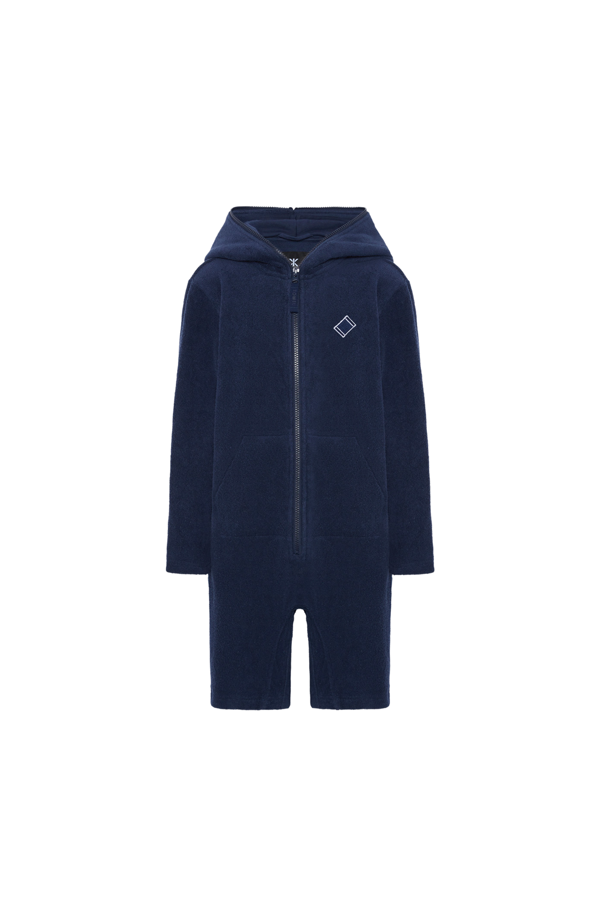 onepiece-towel-club-short-kids-jumpsuit-navy-frottee image 1