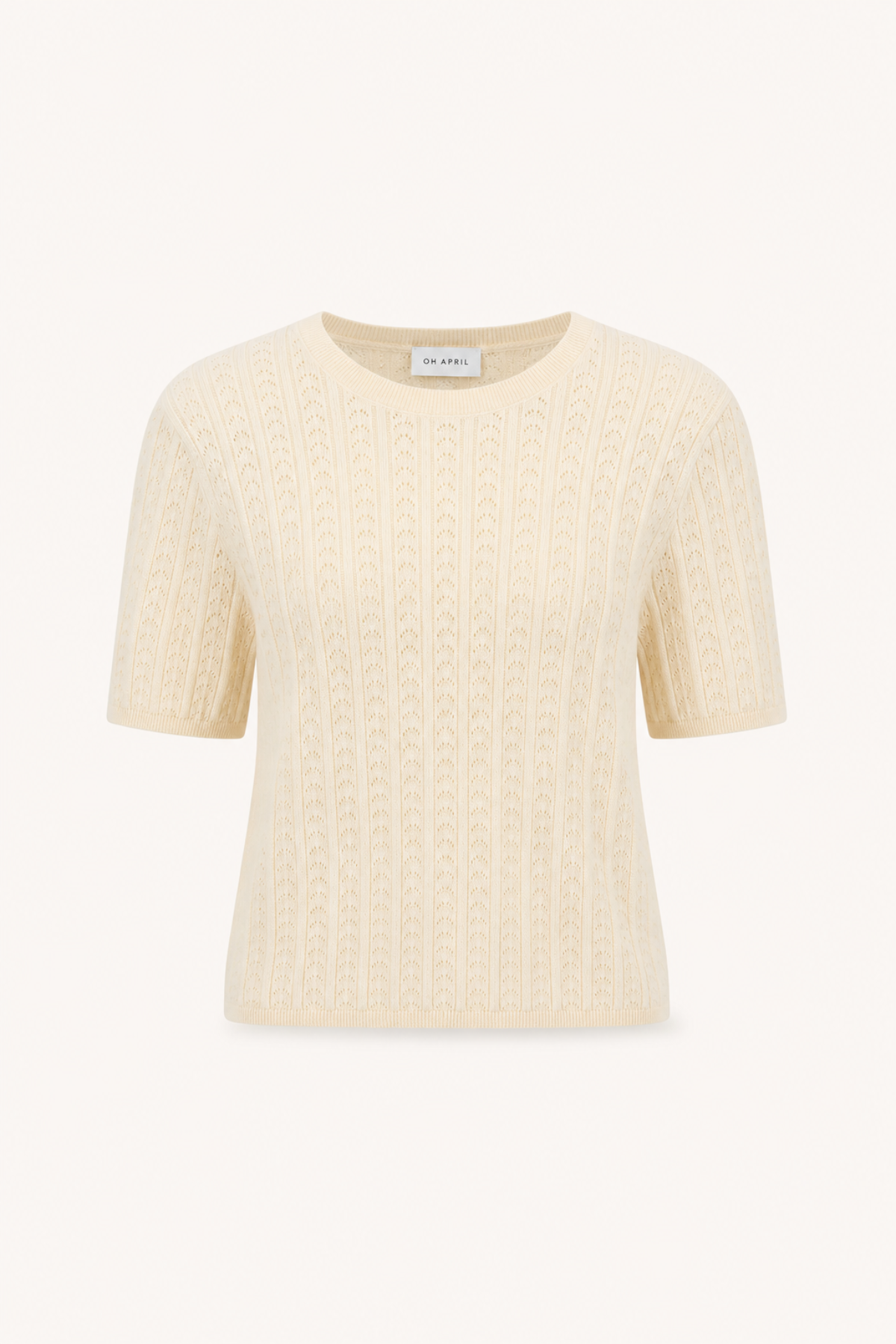 oh-april-amora-knit-t-shirt-off-white-baumwolle image 6