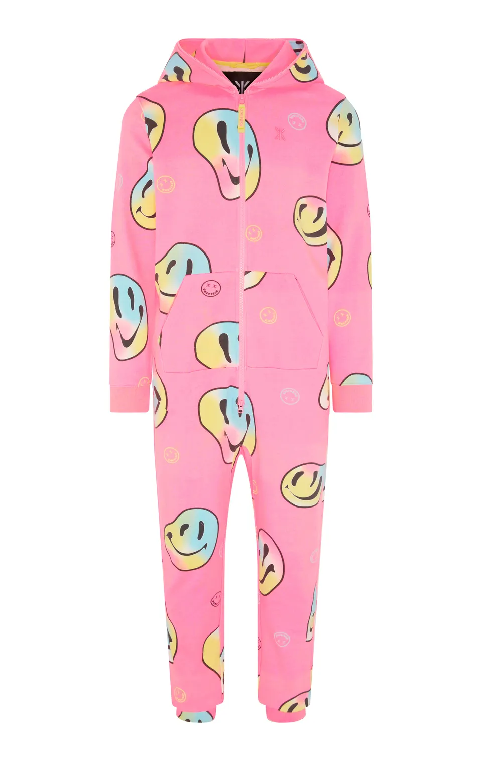 onepiece-keep-smiling-jumpsuit-damen-overall-multi-smiley-print image 1