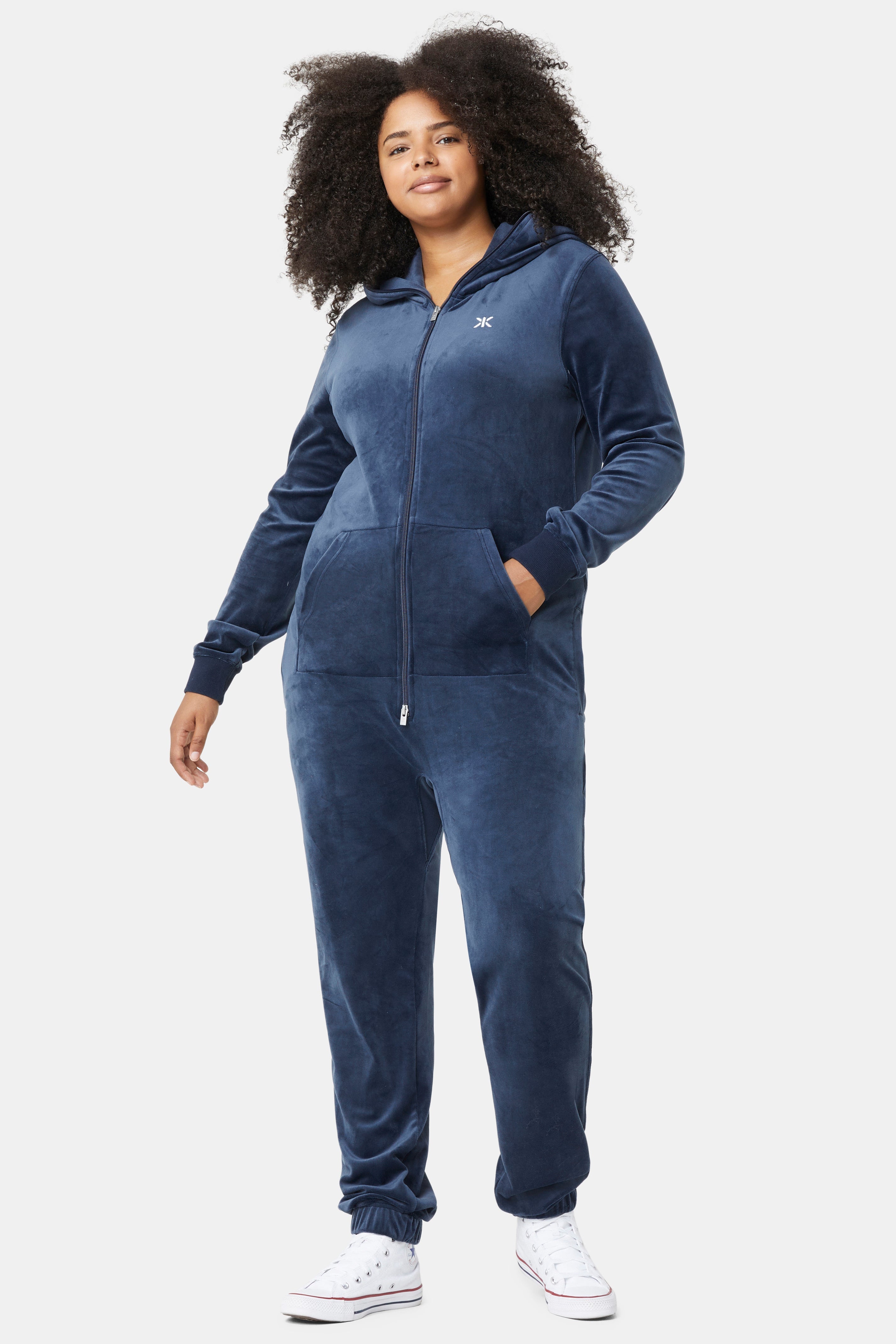 onepiece-original-velvet-jumpsuit-samt-navy image 3