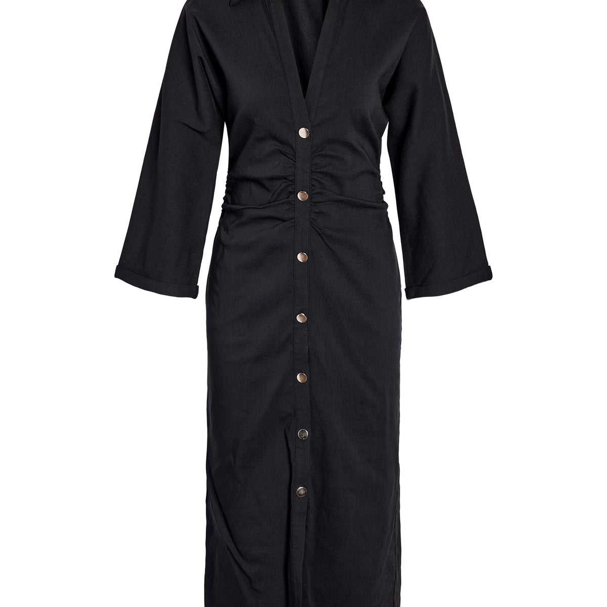 noisy-may-nm-josefina-midikleid-hemdkleid image 1