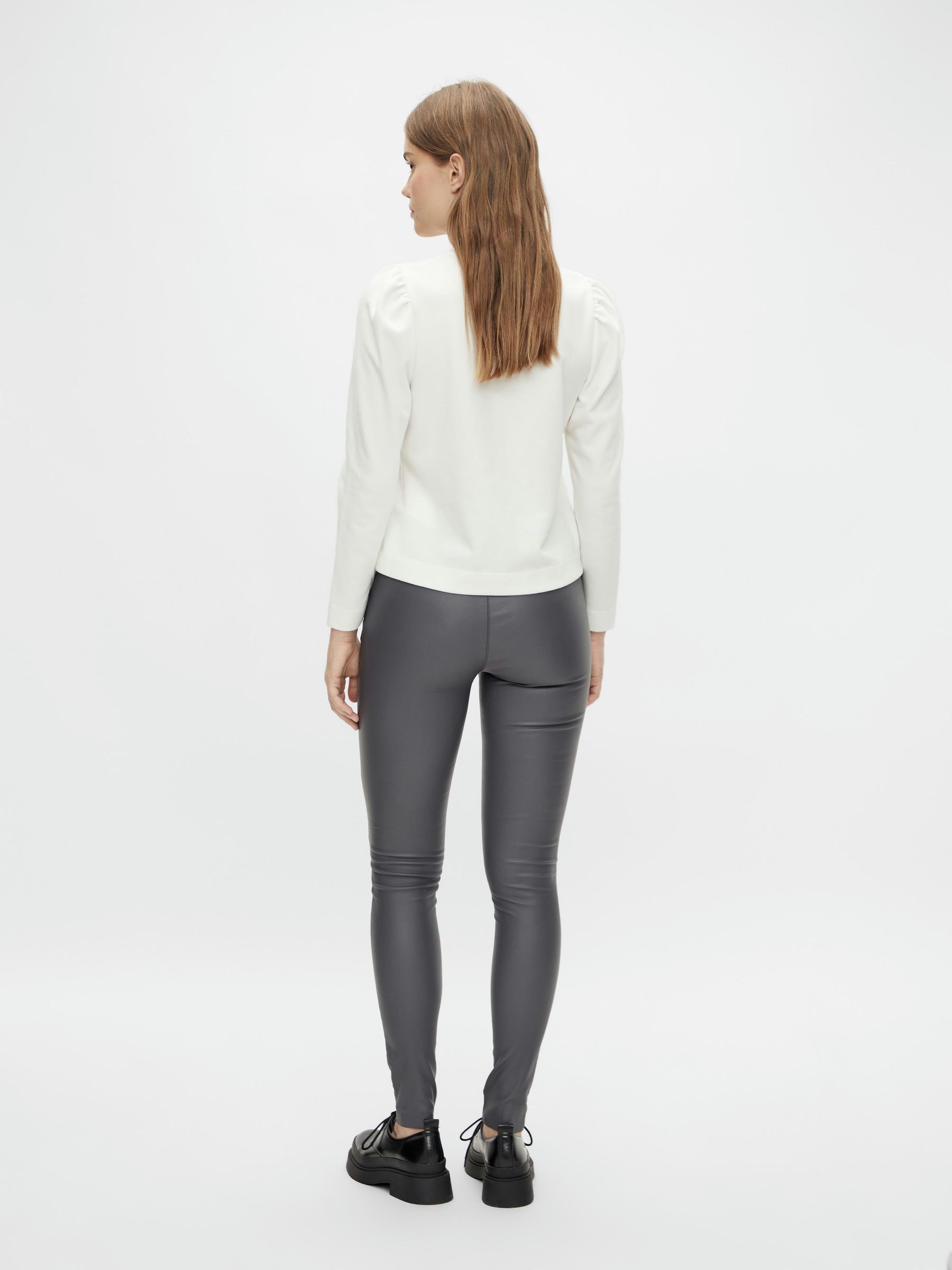 object-leggings-coated-slim-mid-waist-glitzer image 3