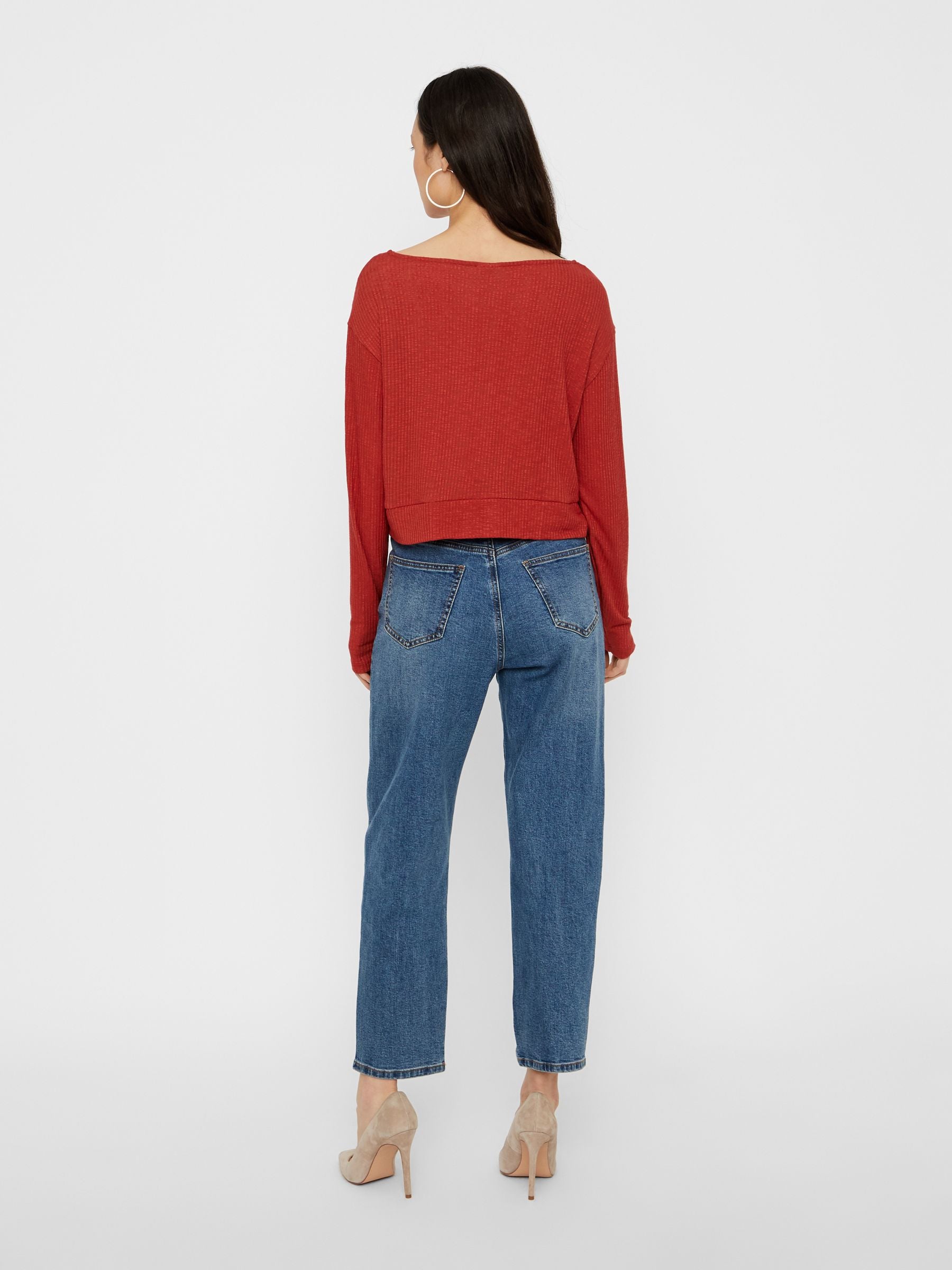noisy-may-langarm-bluse-wickeloptik-viskose-stretch image 3