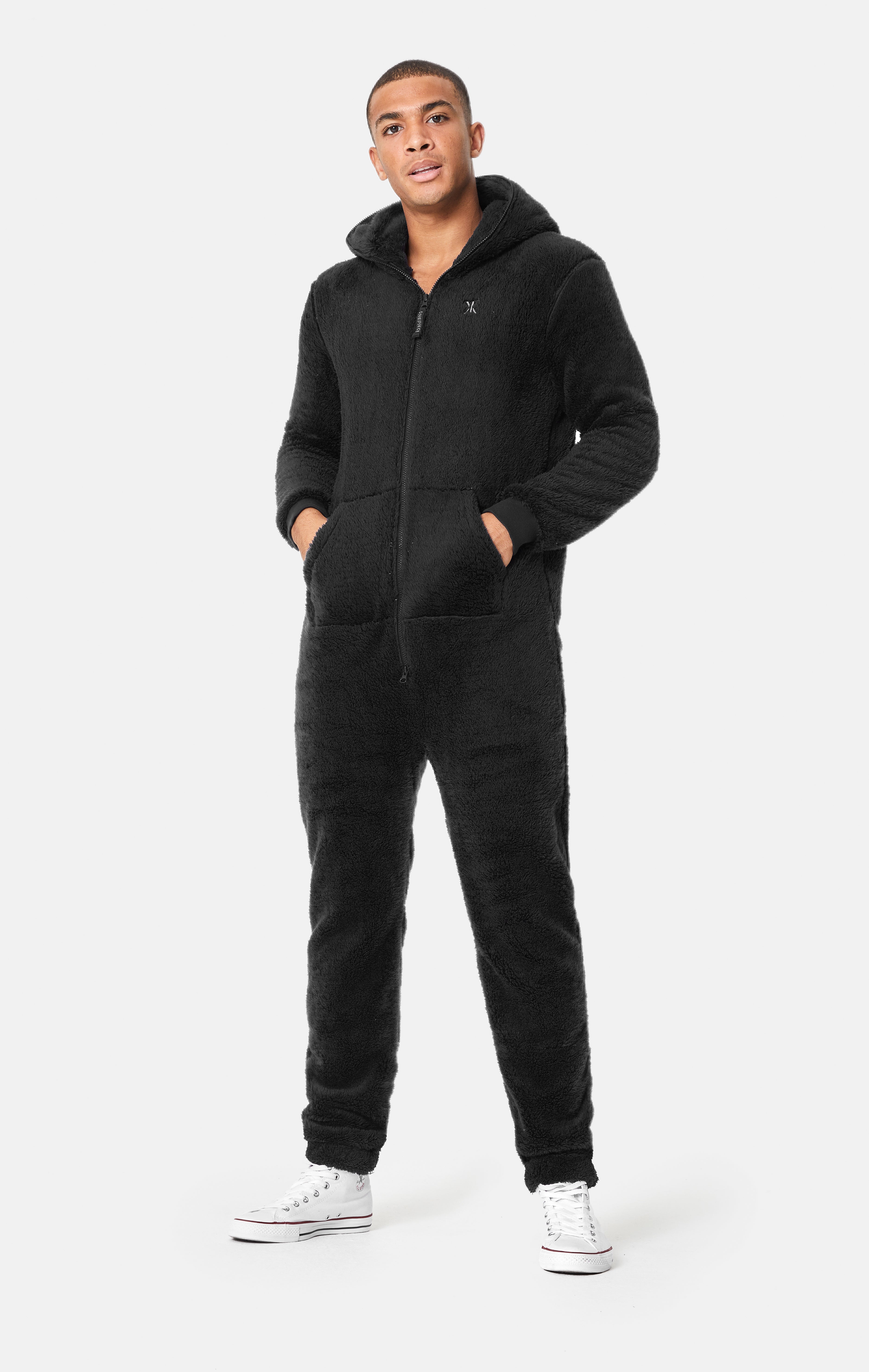 onepiece-the-puppy-jumpsuit-overall-schwarz-fleece image 2