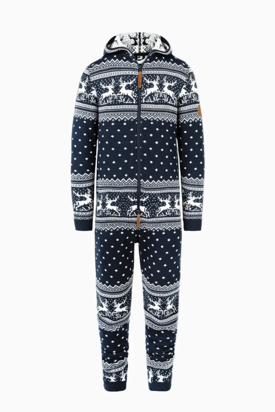 onepiece-holidays-are-coming-onesie-navy-weihnachten image 1