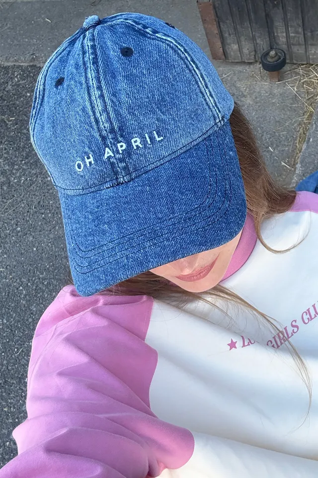 oh-april-almira-cap-kappe-denim-mid-blue image 1
