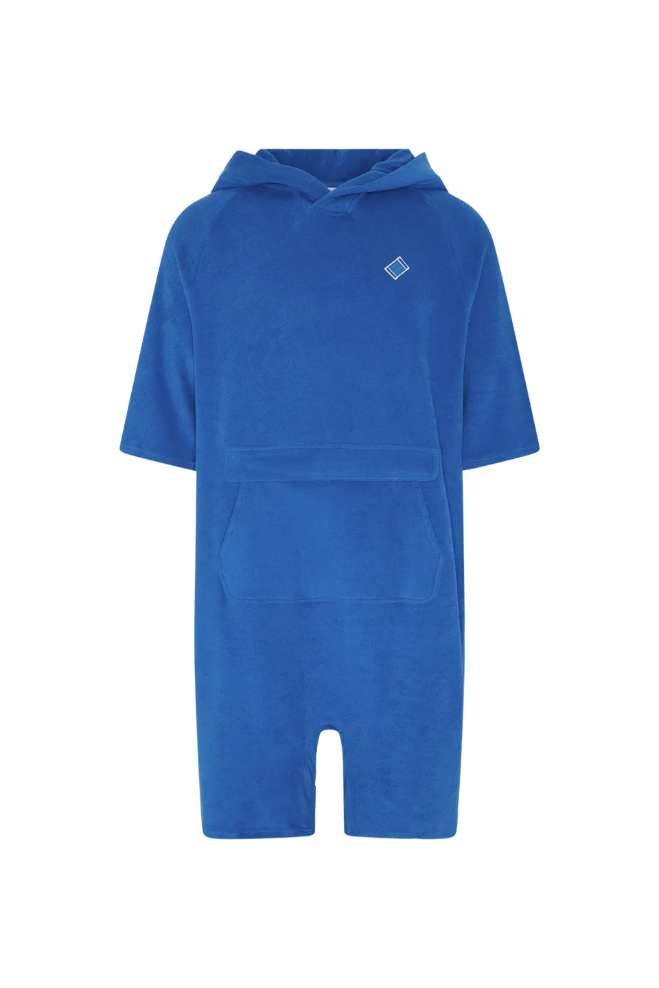 onepiece-towel-club-poncho-short-jumpsuit-cobolt image 1