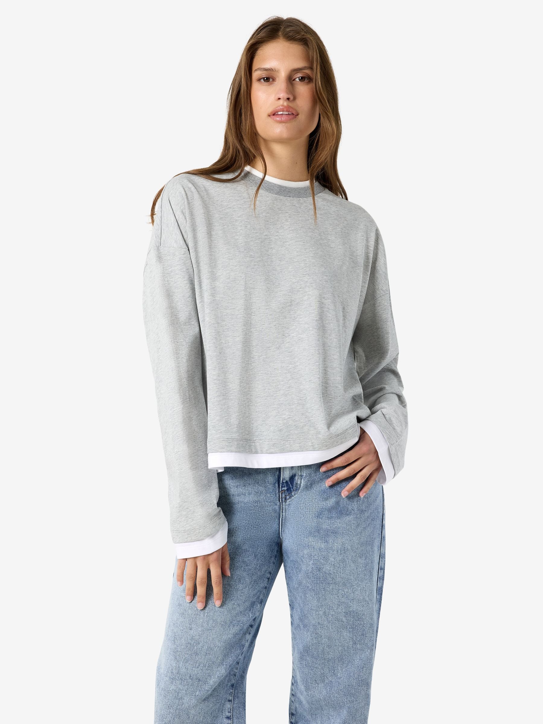 noisy-may-nmember-double-layer-shirt-langarm-melange-weit image 6