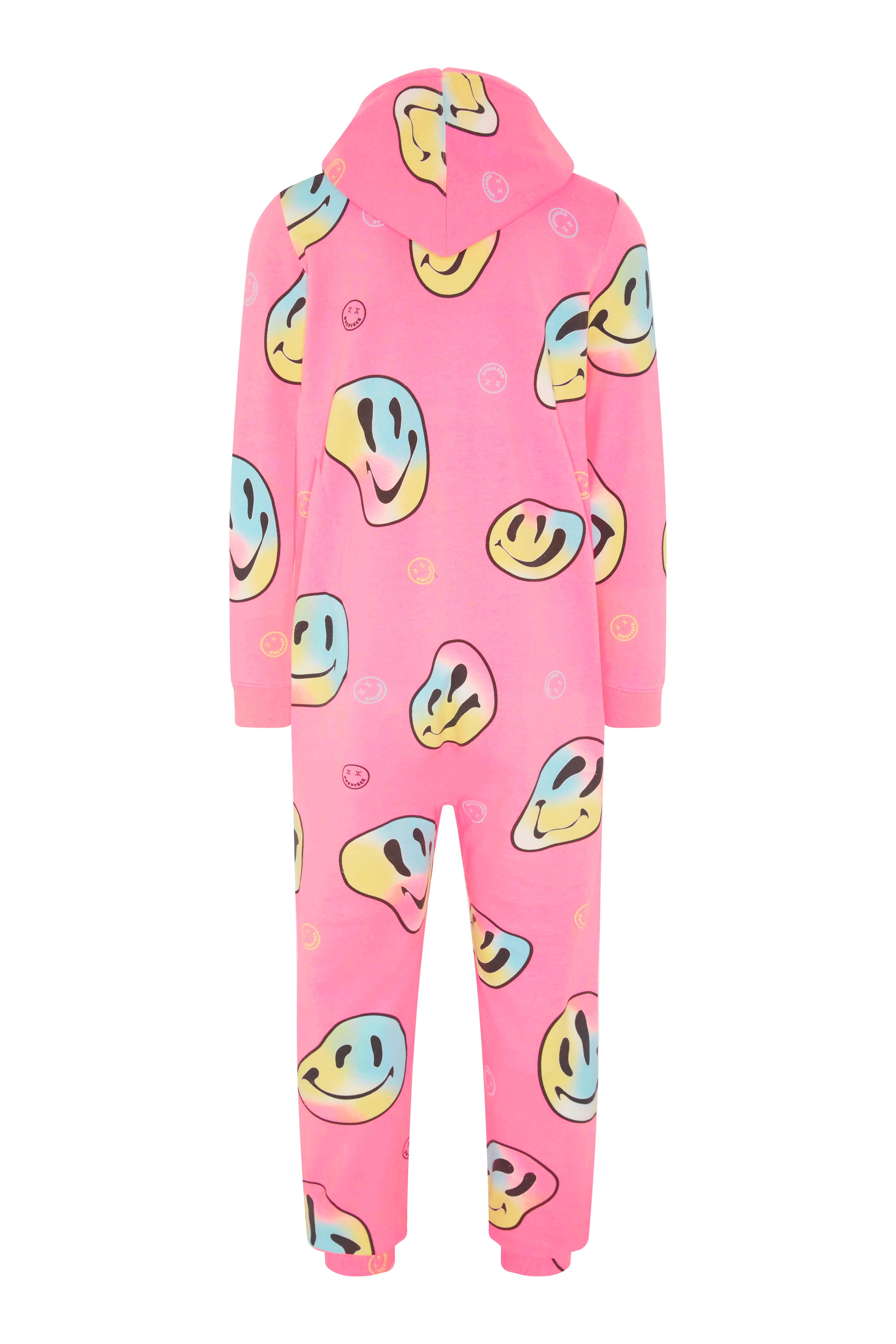 onepiece-keep-smiling-jumpsuit-damen-overall-multi-smiley-print image 2
