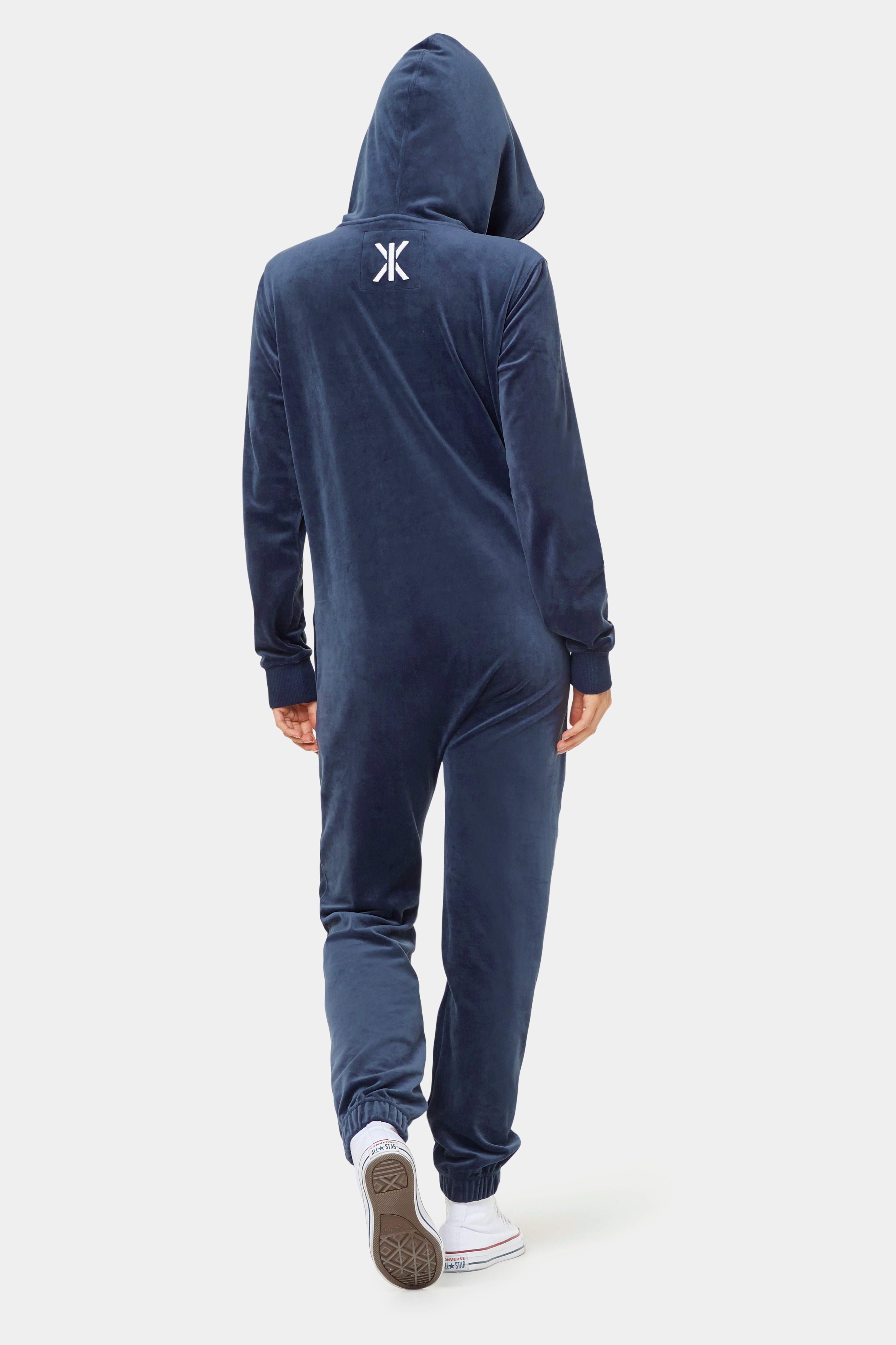 onepiece-original-velvet-jumpsuit-samt-navy image 2