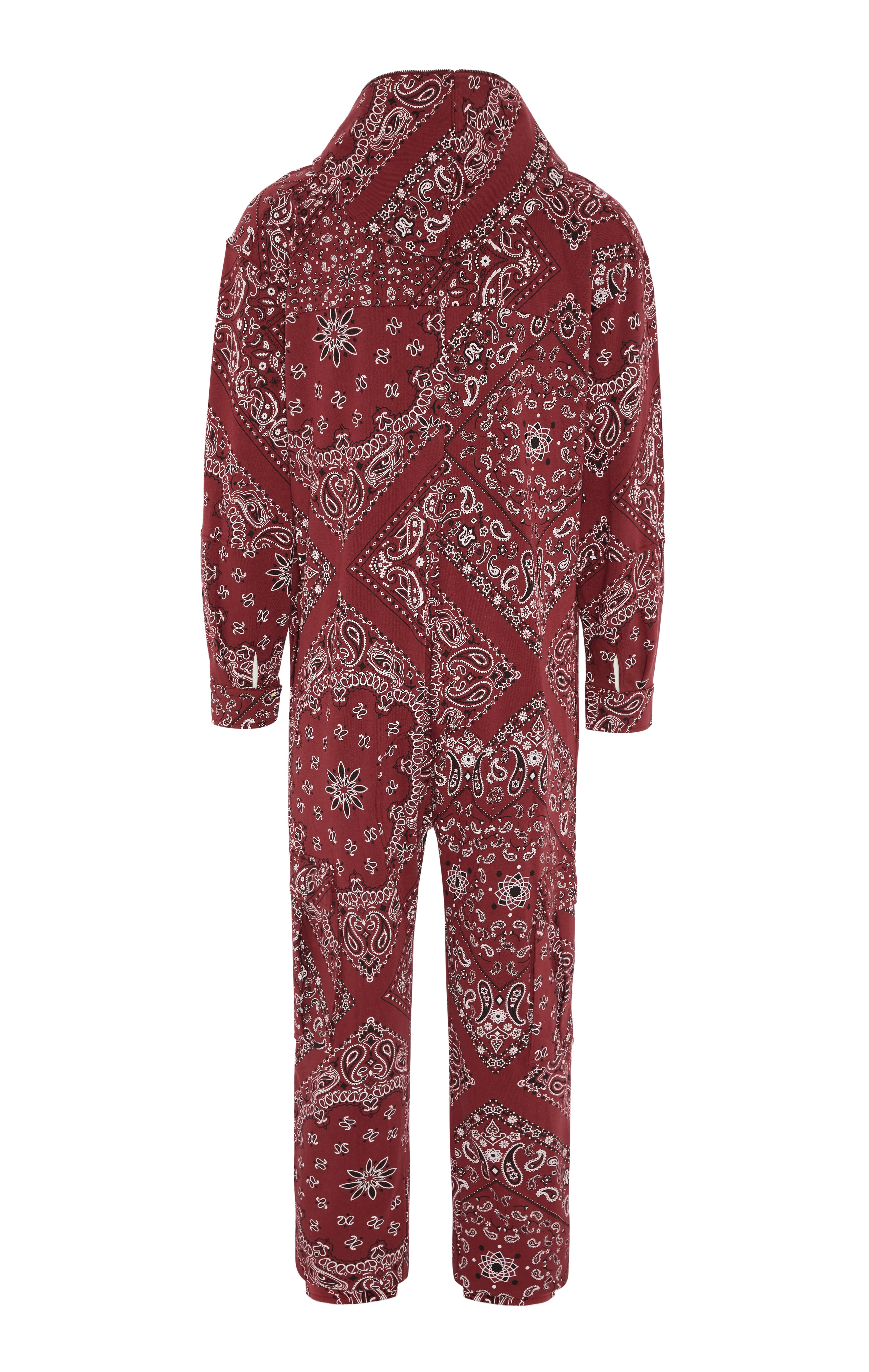 onepiece-cargo-baggy-paisley-jumpsuit-rot-damen-overall image 2