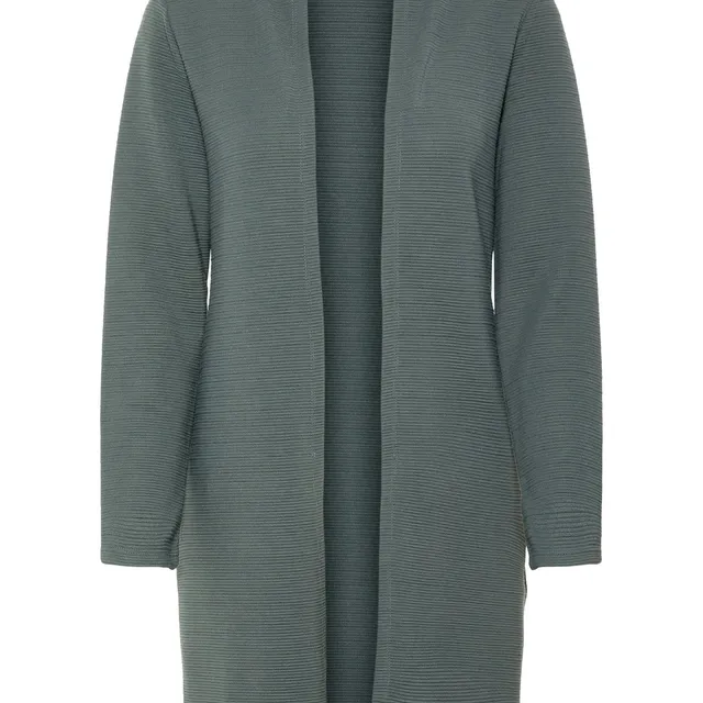 noisy-may-kardigan-lang-strickjacke-polyester-rundhals image 1