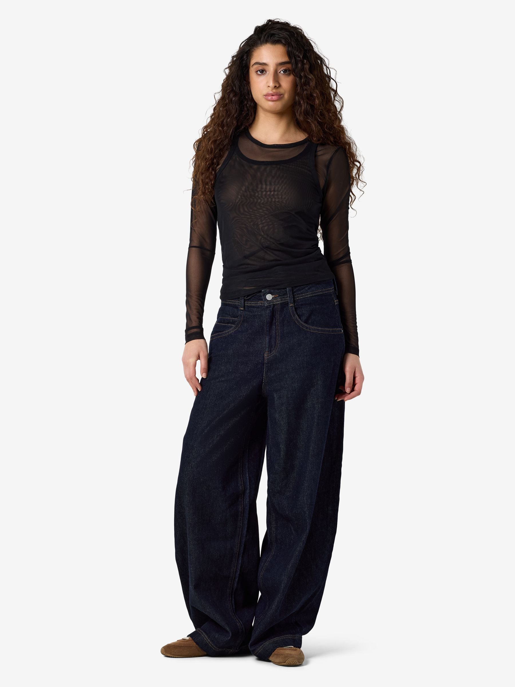 noisy-may-njudith-mesh-top-langarm-doppellagig-tanktop image 3