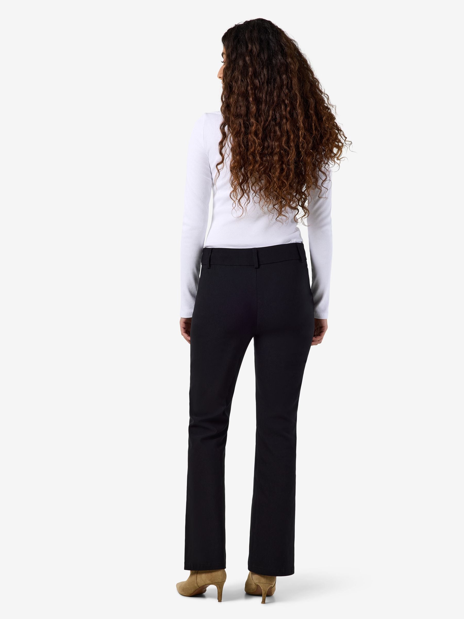 noisy-may-nmwayne-kick-flare-hose-mid-waist-slim-fit-3 image 5