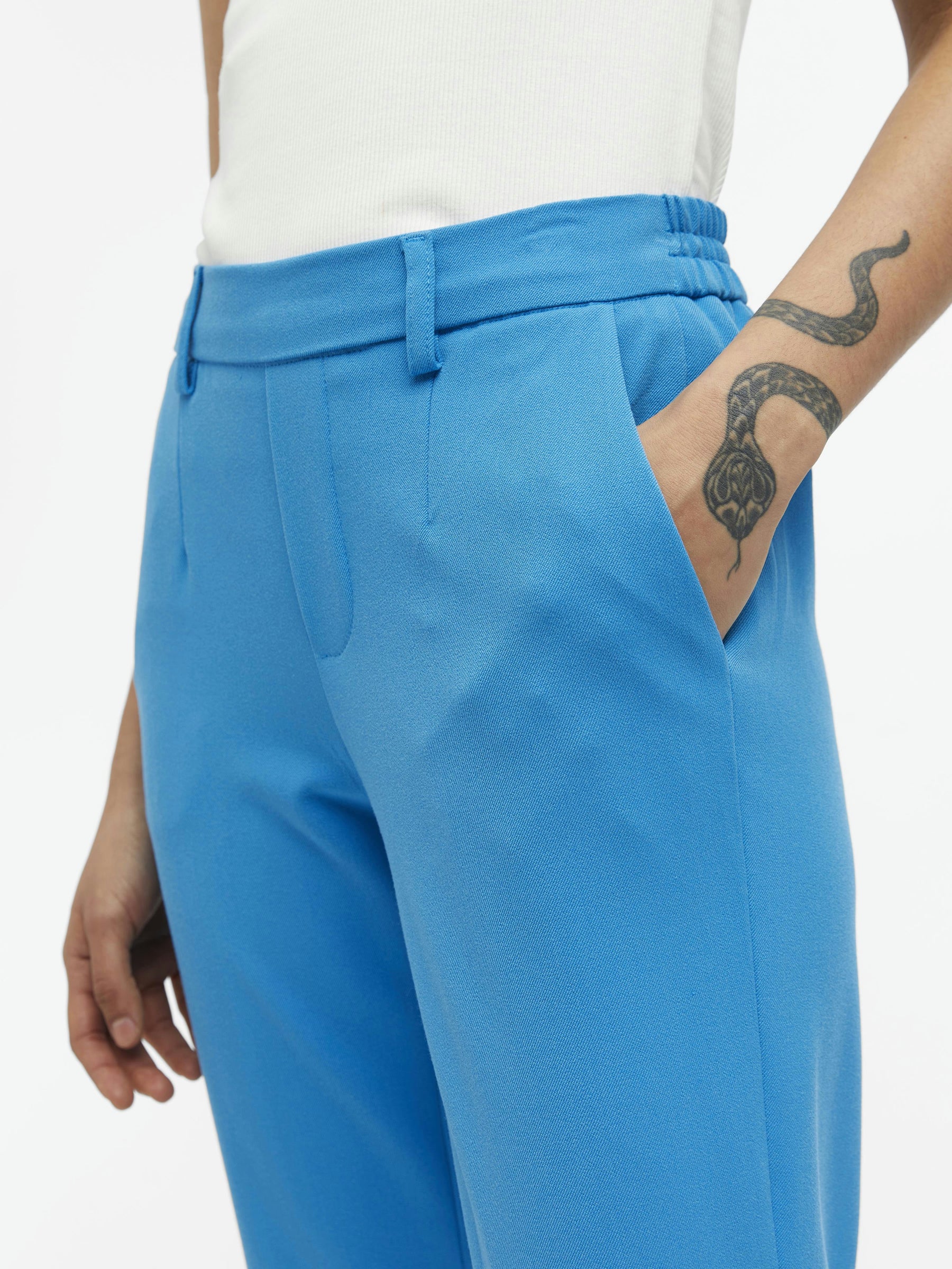 object-objlisa-damen-stoffhose-cropped-slim-fit-stretch-3 image 5