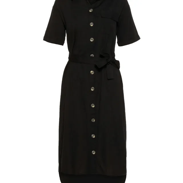 noisy-may-vestido-hemdblusenkleid-lang-mit-g-rtel image 1