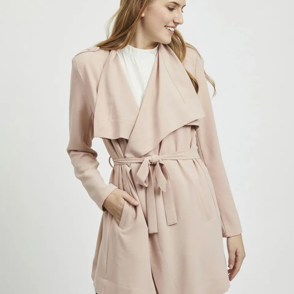 object-objannlee-jacke-kurz-bindeg-rtel-leicht image 1