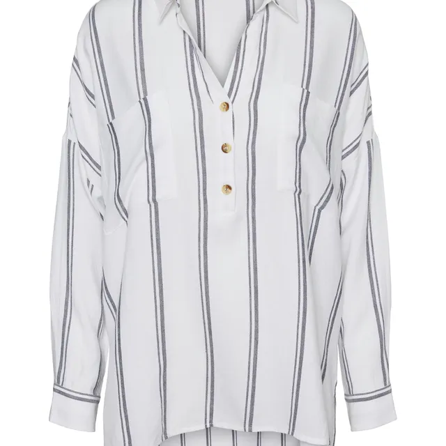 noisy-may-bluse-langarm-v-ausschnitt-mit-kn-pfen-71-cm image 1