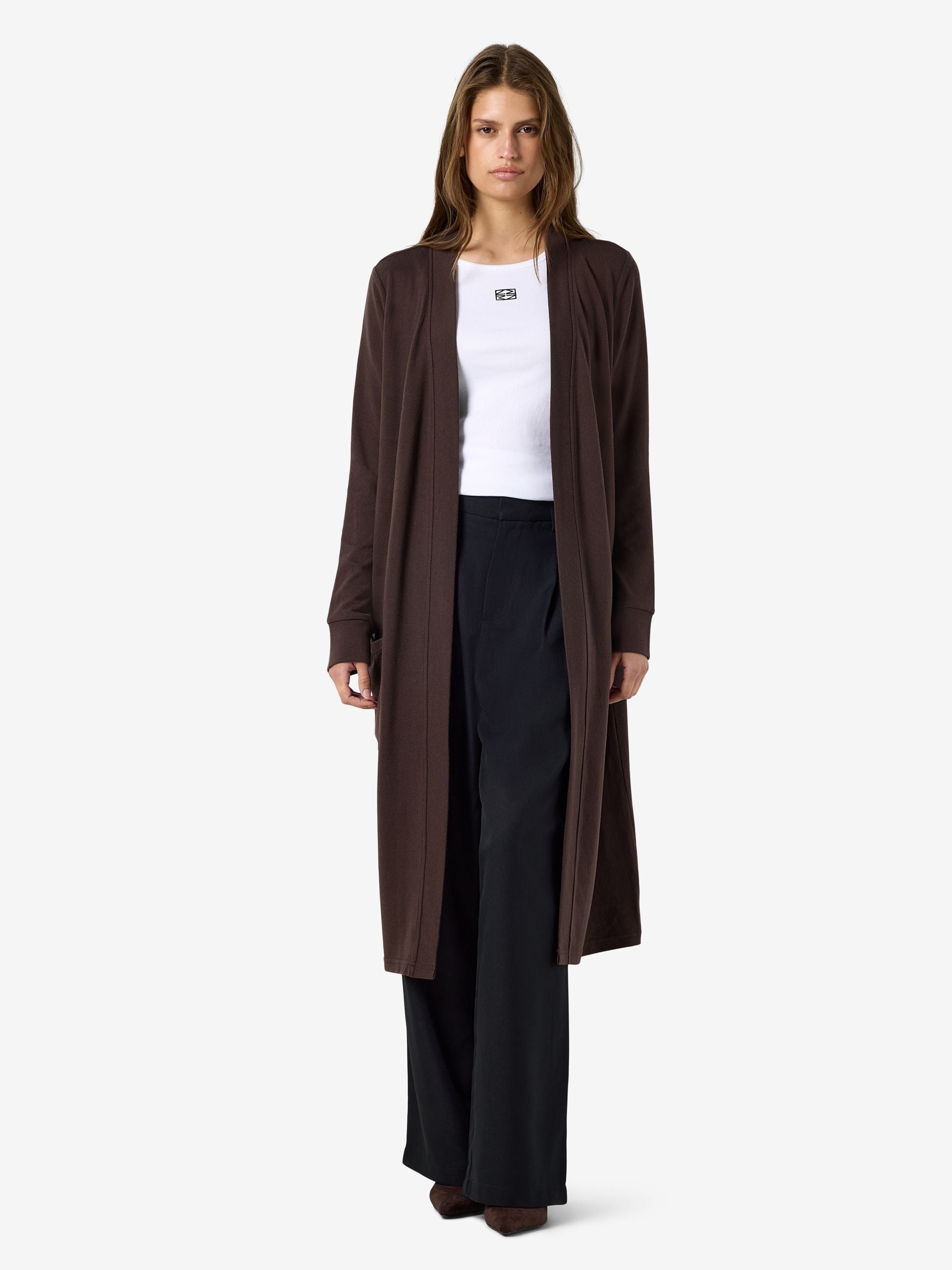 noisy-may-langer-cardigan-strickjacke-offen-mit-taschen-6 image 3