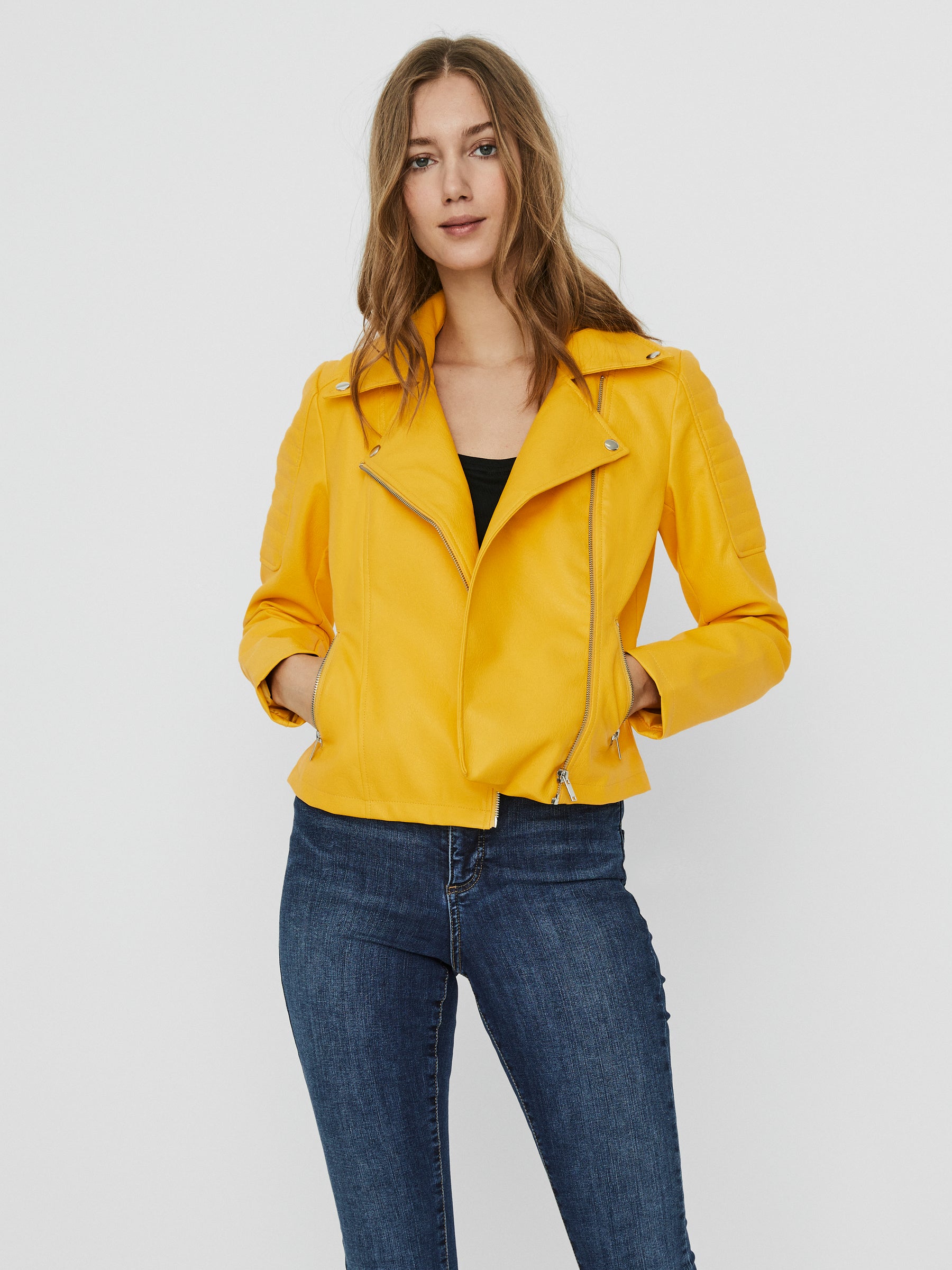 noisy-may-lederoptik-jacke-kunstlederjacke-kurz-damen image 3