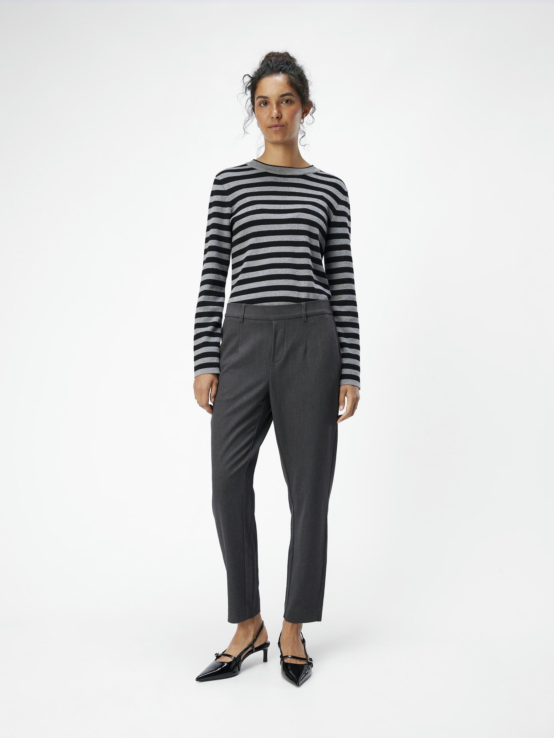object-objilisa-slim-cropped-stoffhose-stretch-2 image 4
