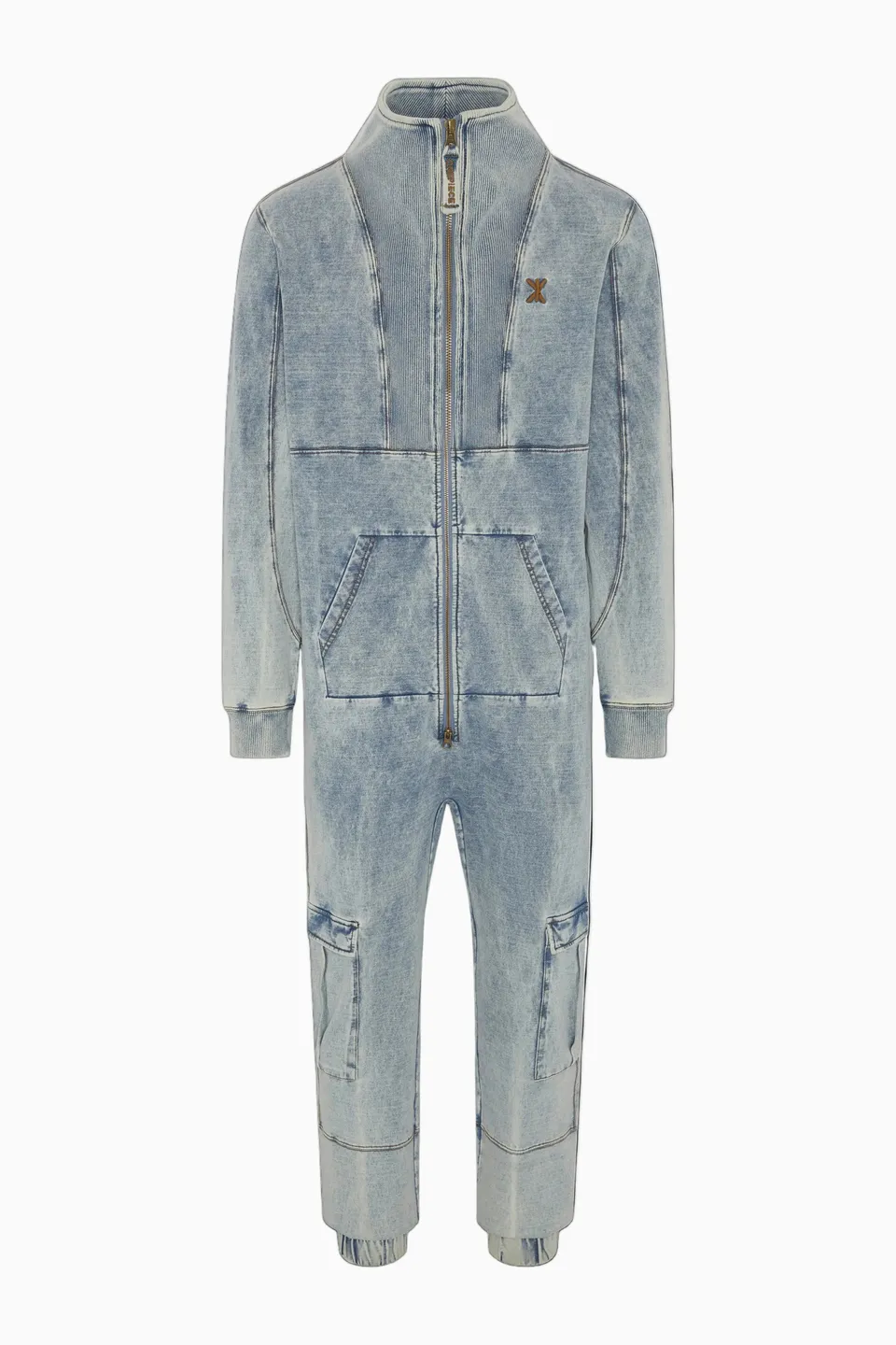 onepiece-soft-stretch-denim-jumpsuit-jeansoverall-blau image 1