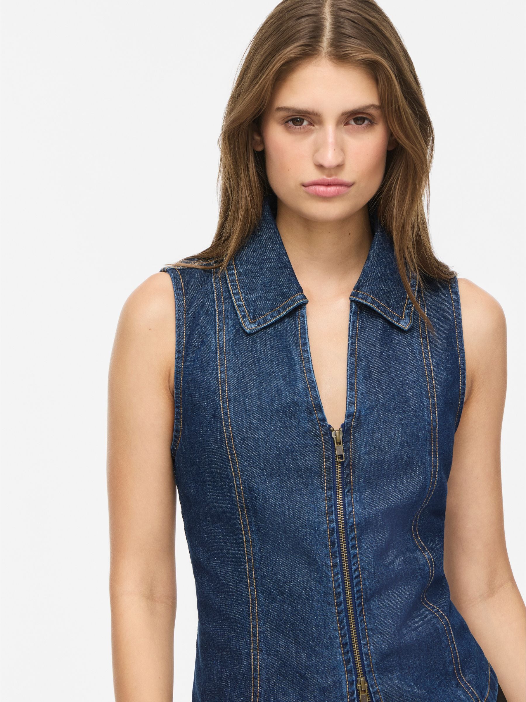 noisy-may-nmsirena-top-jeans-top-mit-polokragen-rmellos image 6