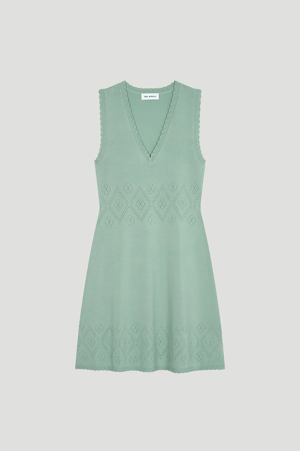 oh-april-sari-knit-strickkleid-sage-a-linie image 1