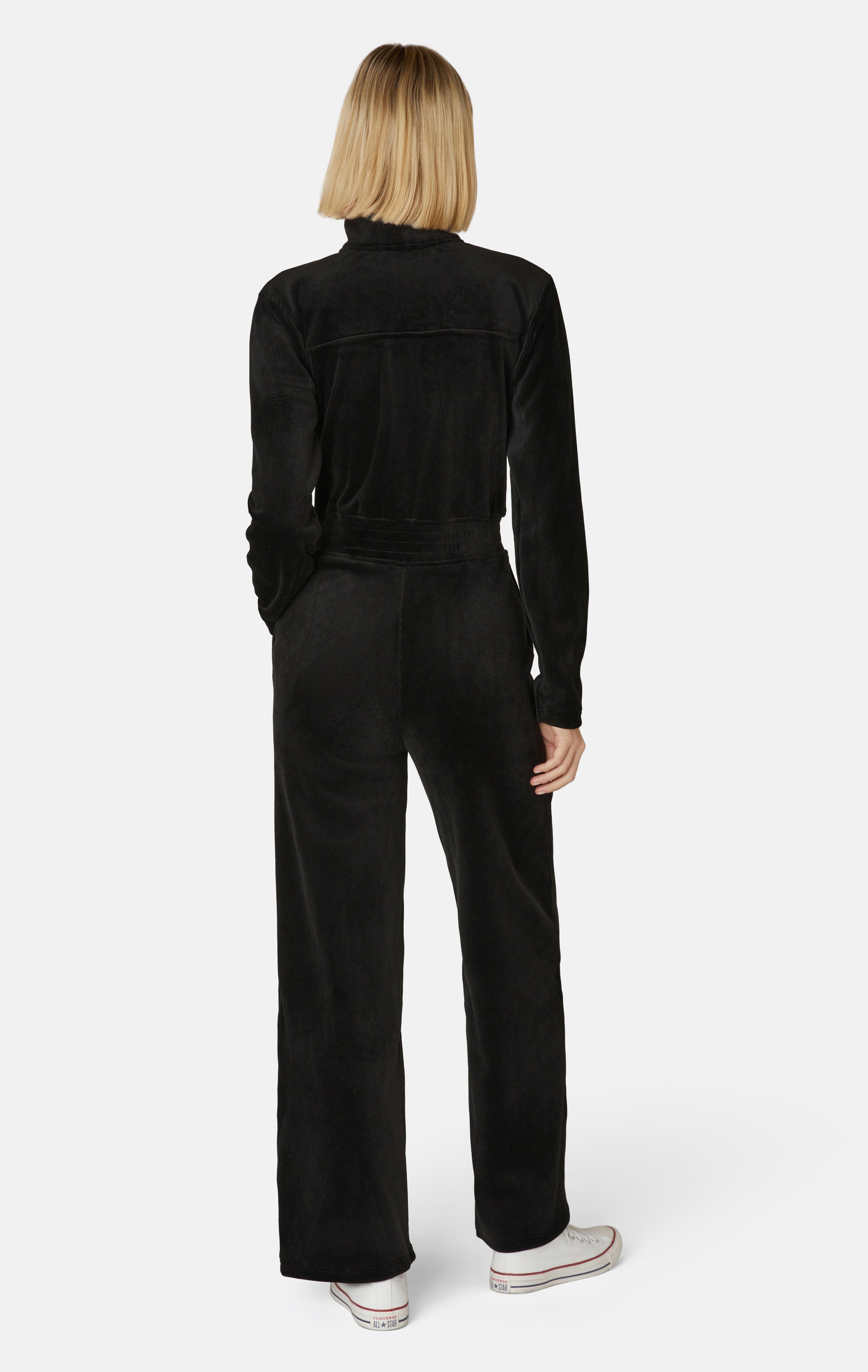onepiece-cord-loose-jumpsuit-overall-schwarz-weit image 3