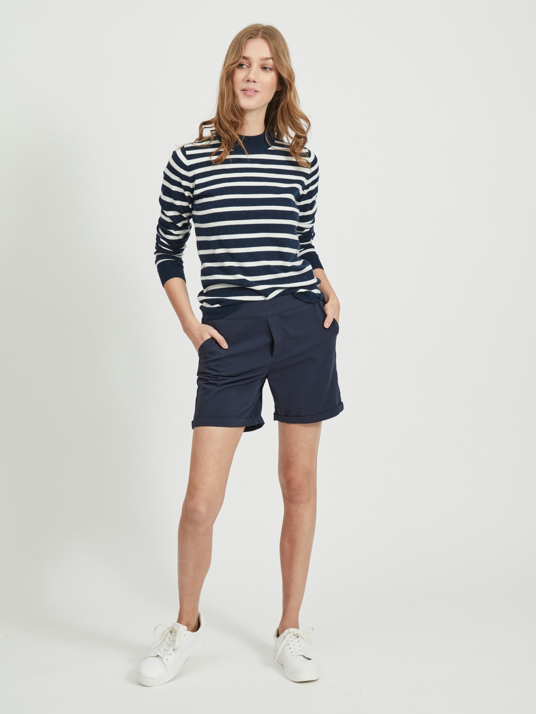 object-chino-shorts-stretch-umschlag-kurze-hose image 5
