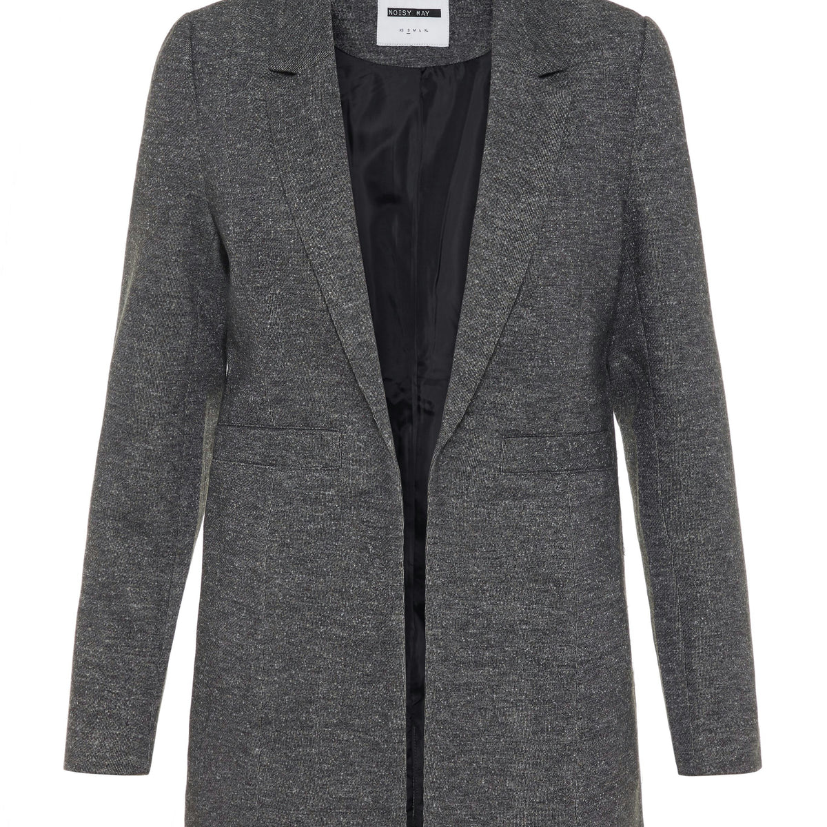noisy-may-langer-blazer-damenblazer-ohne-verschluss-regular-fit image 1
