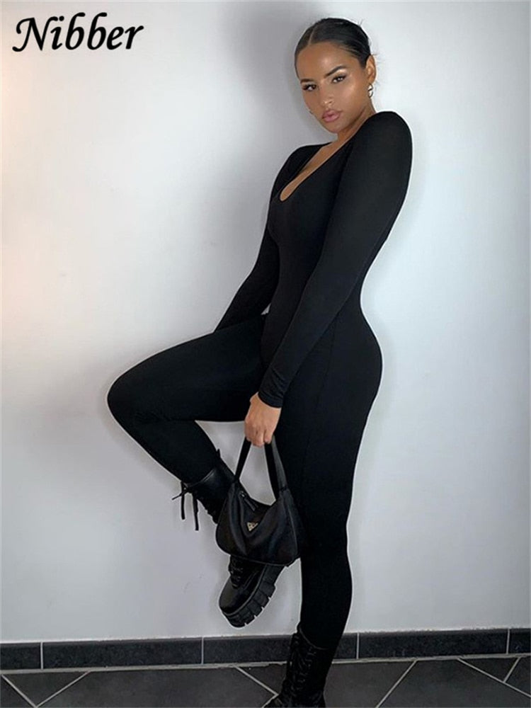 arys-jumpsuit-full-body-damen-schwarz-langarm image 4