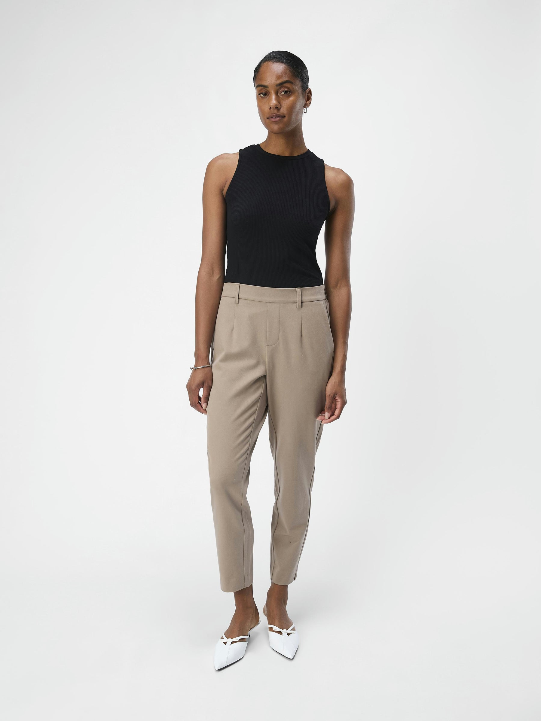object-objilisa-hose-slim-cropped-stretch-bundfalte-2 image 5