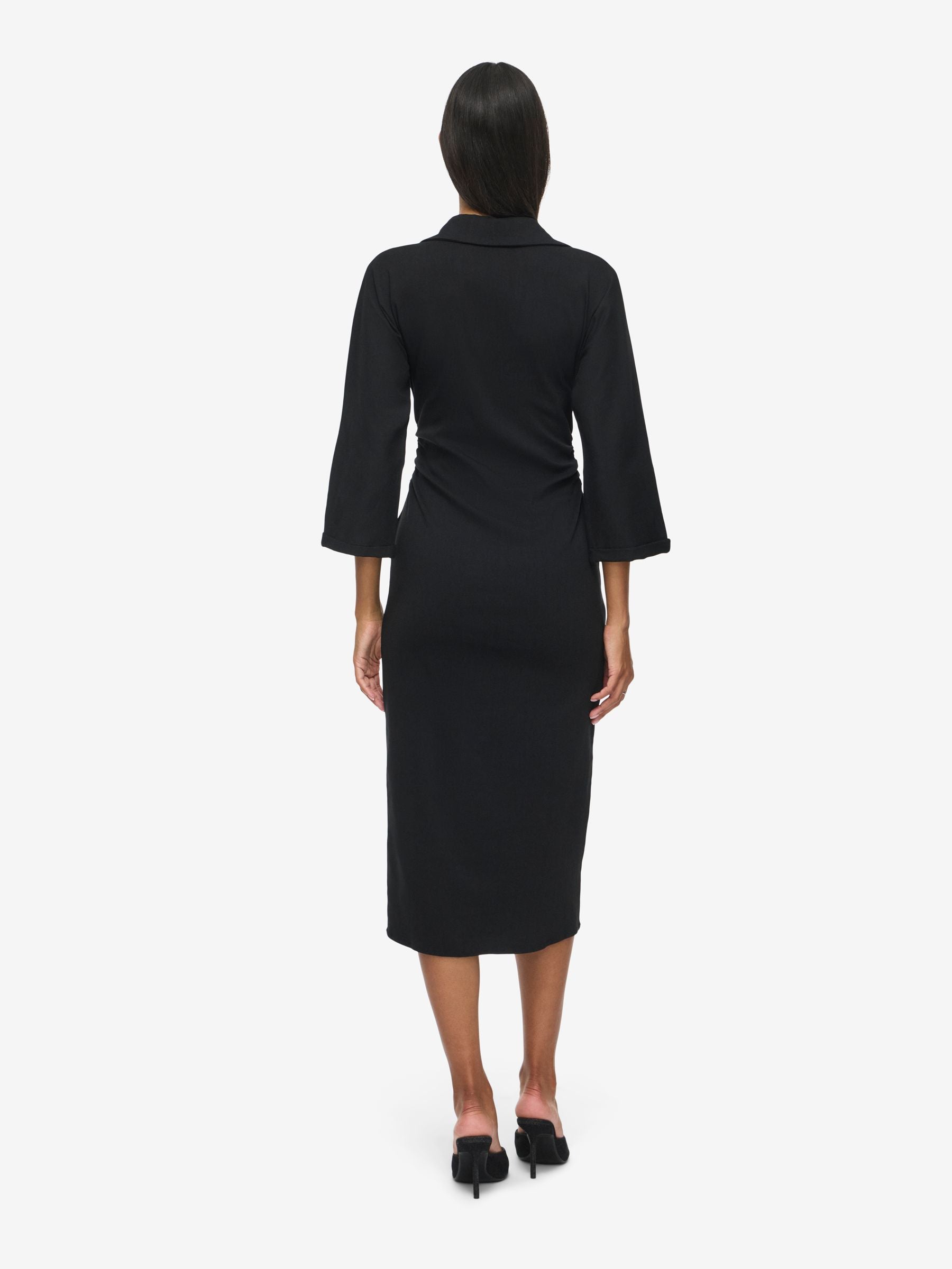 noisy-may-vestito-midi-hemdkleid-v-ausschnitt image 4