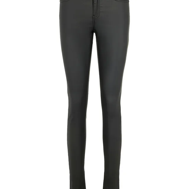 noisy-may-nmlucy-coated-hose-damen-schwarz-stretch image 1