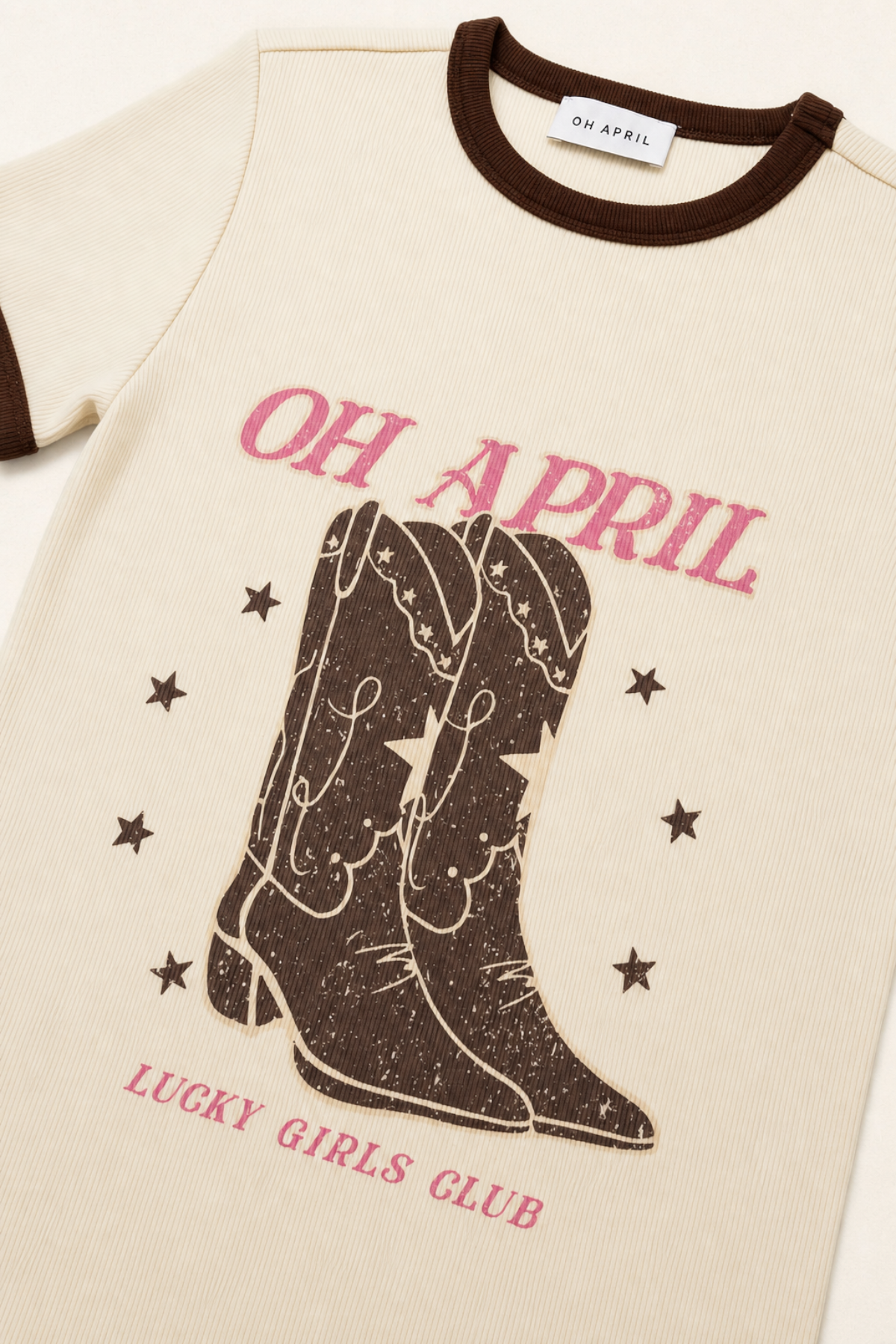 oh-april-boots-t-shirt-off-white-regular-fit image 5